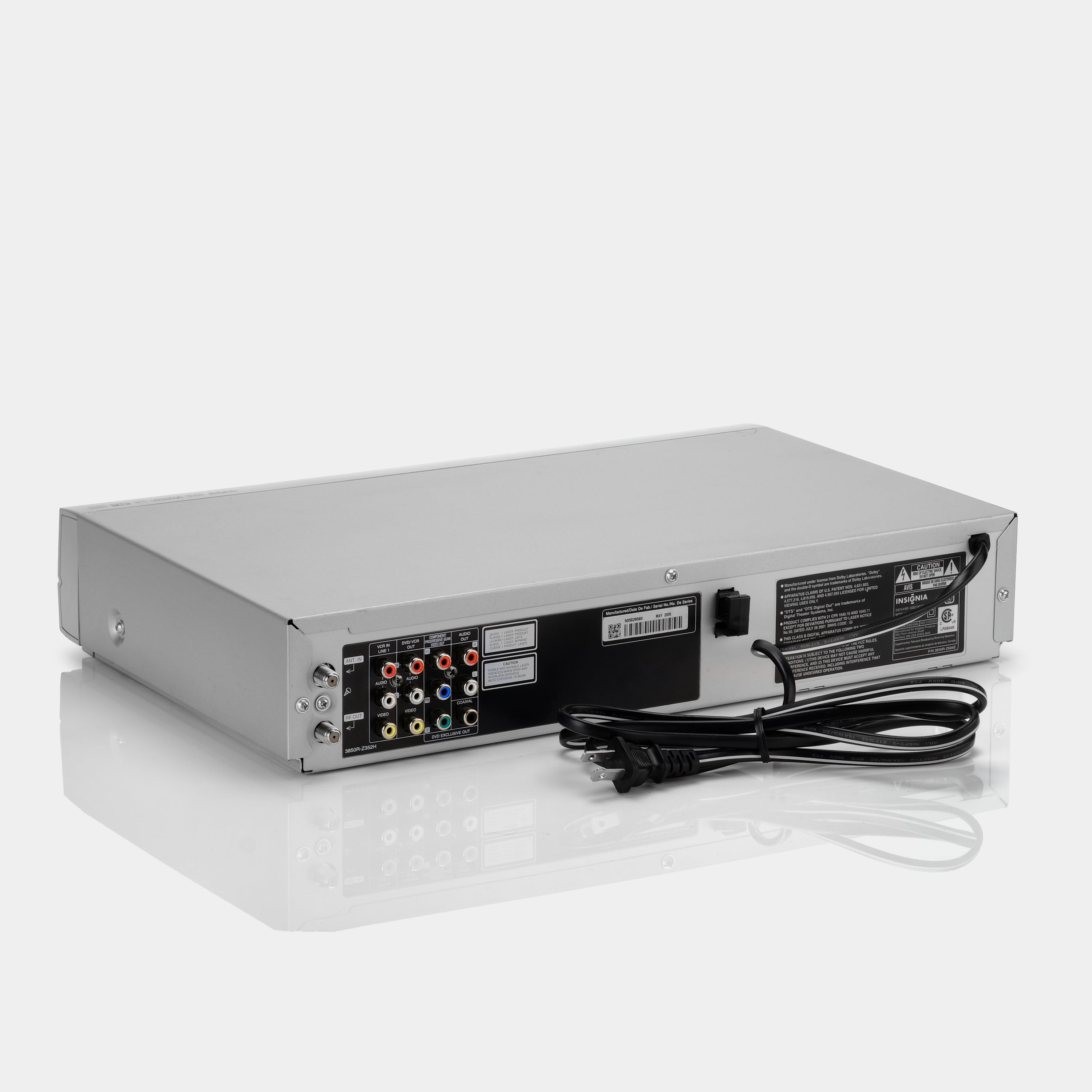 Insignia IS-DVD040924 DVD/VCR Combo VHS Player