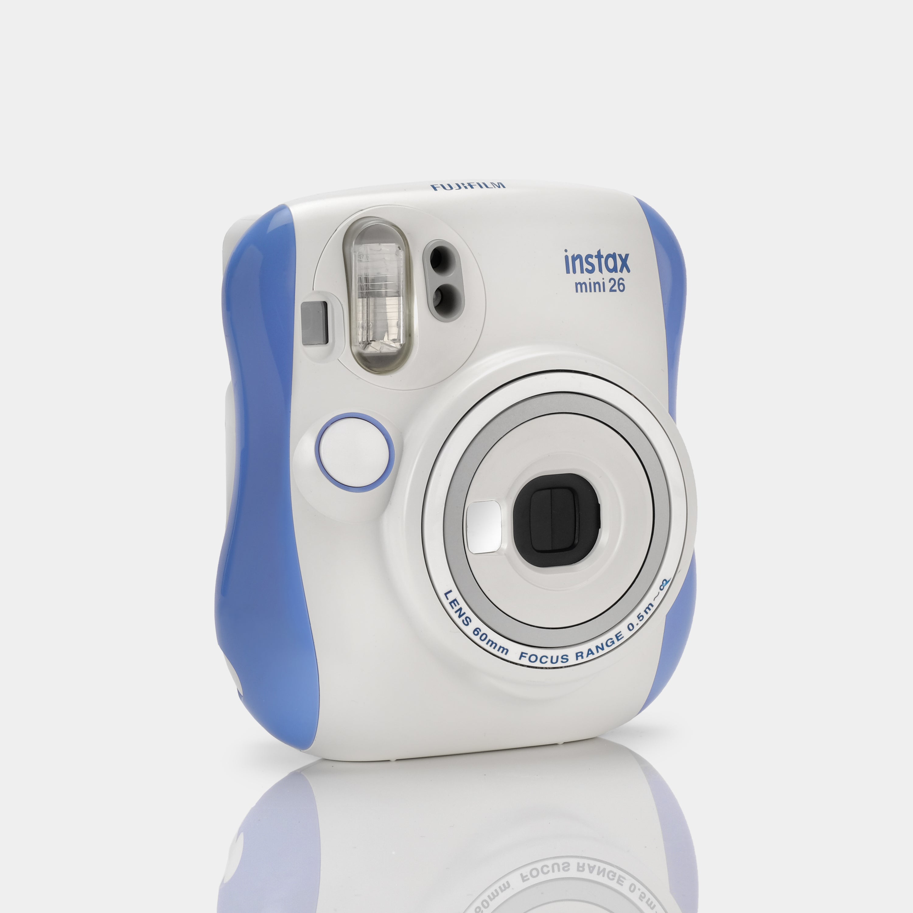 Fujifilm Instax Mini 26 White & Blue Instant Film Camera - Refurbished