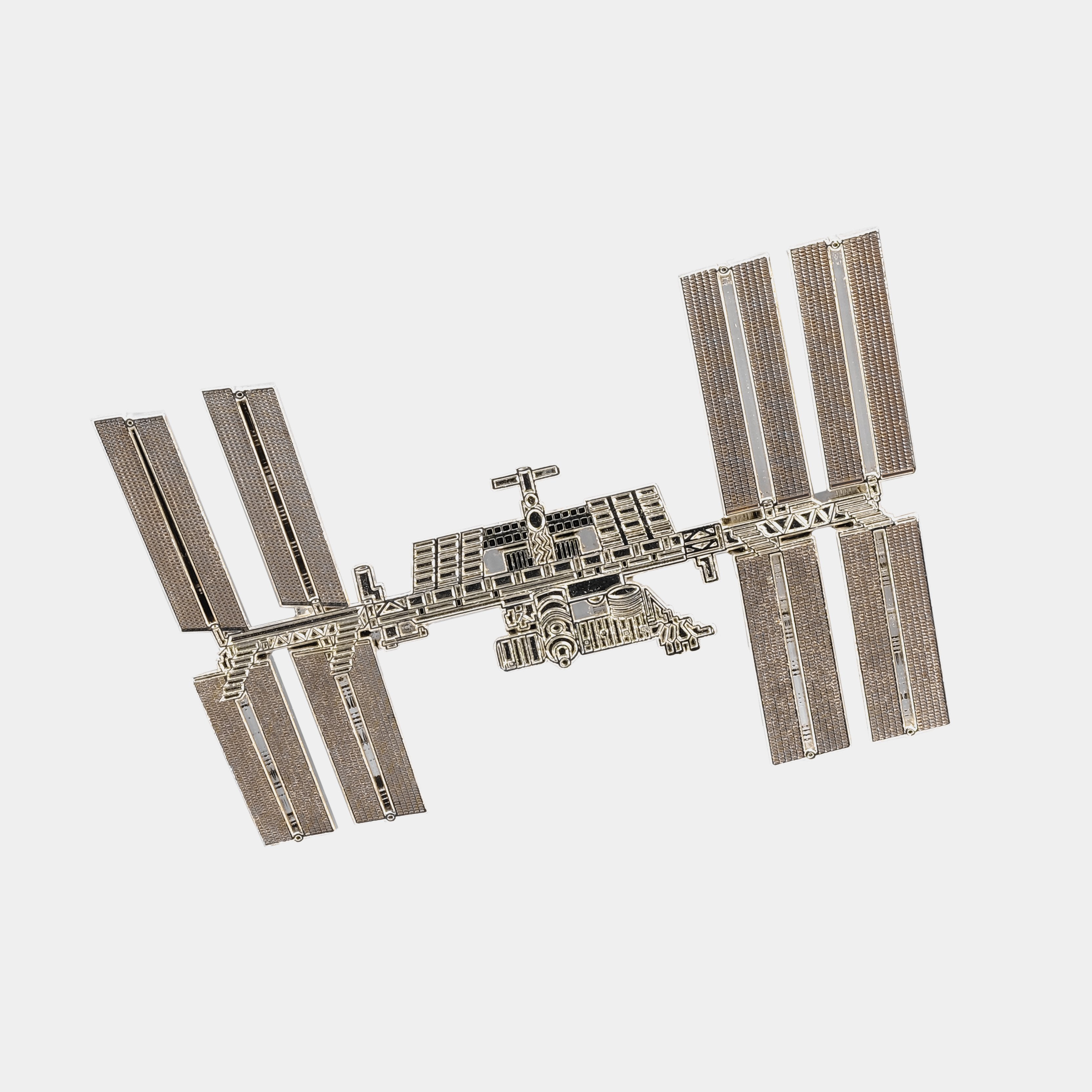 International Space Station ISS Enamel Pin