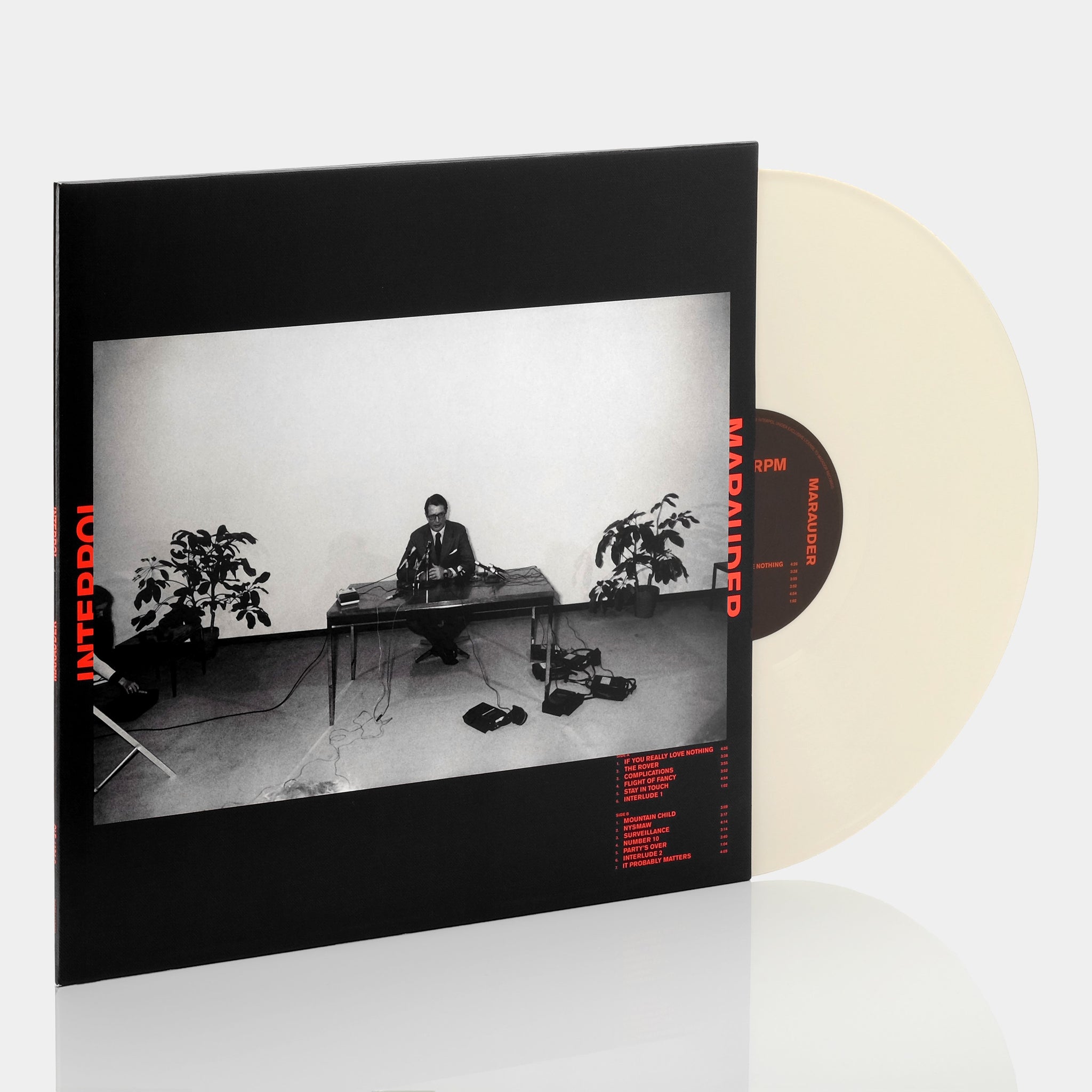 Interpol Marauder LP Cream Vinyl Record