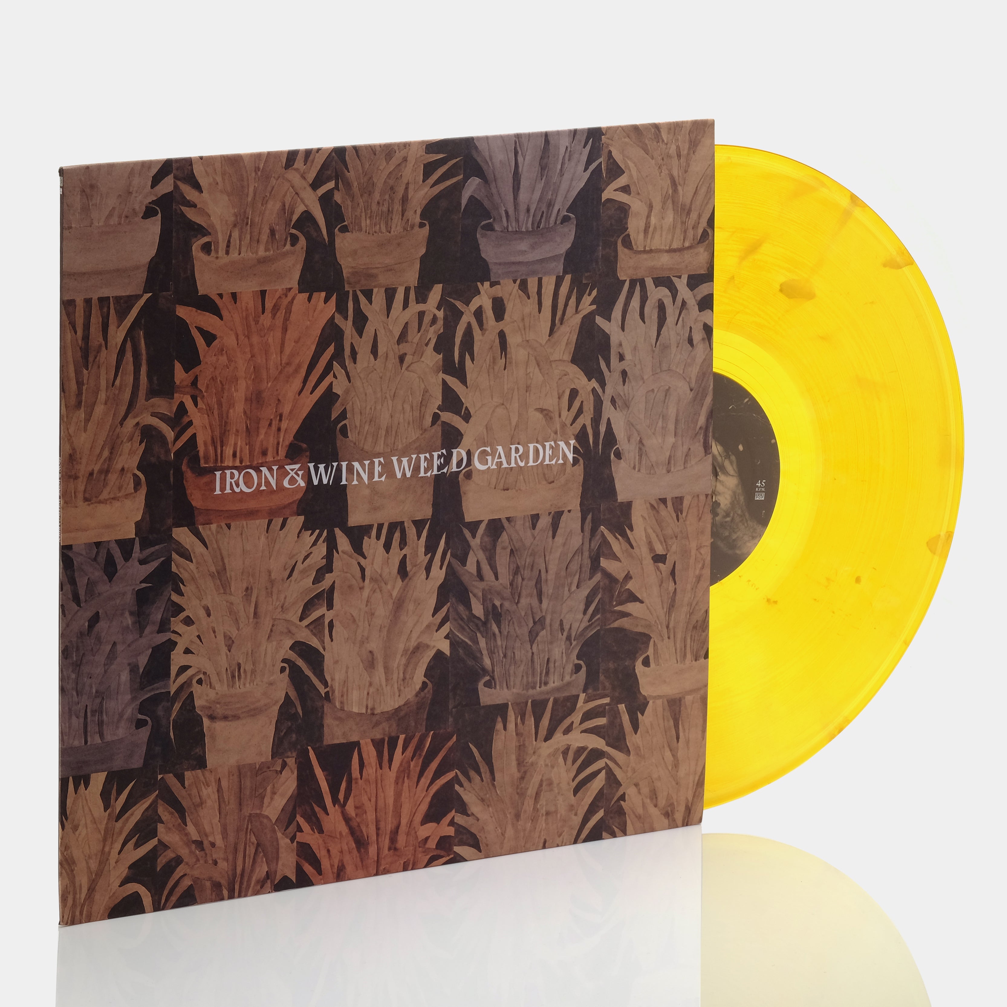 Iron & Wine - Weed Garden Limited Edition LP Amber Vinyl Record