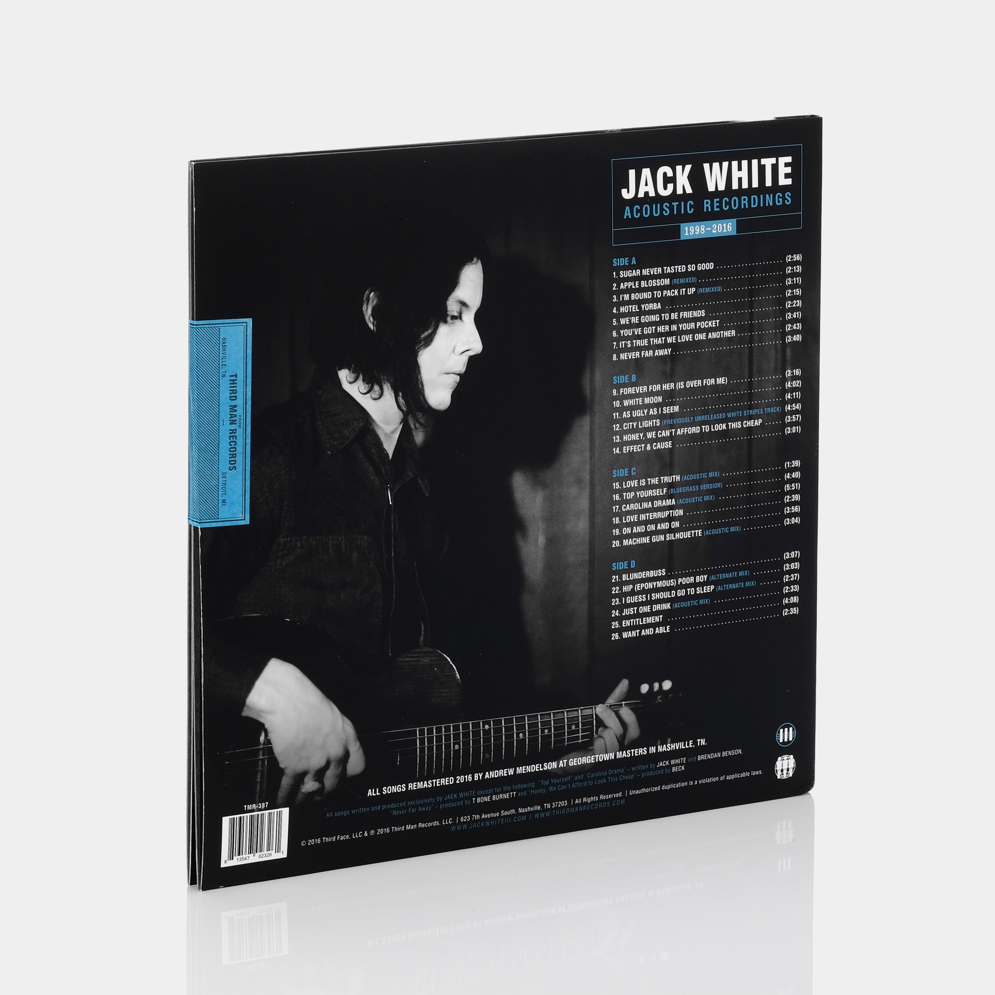 Jack White - Acoustic Recordings 1998-2016 2xLP Vinyl Record