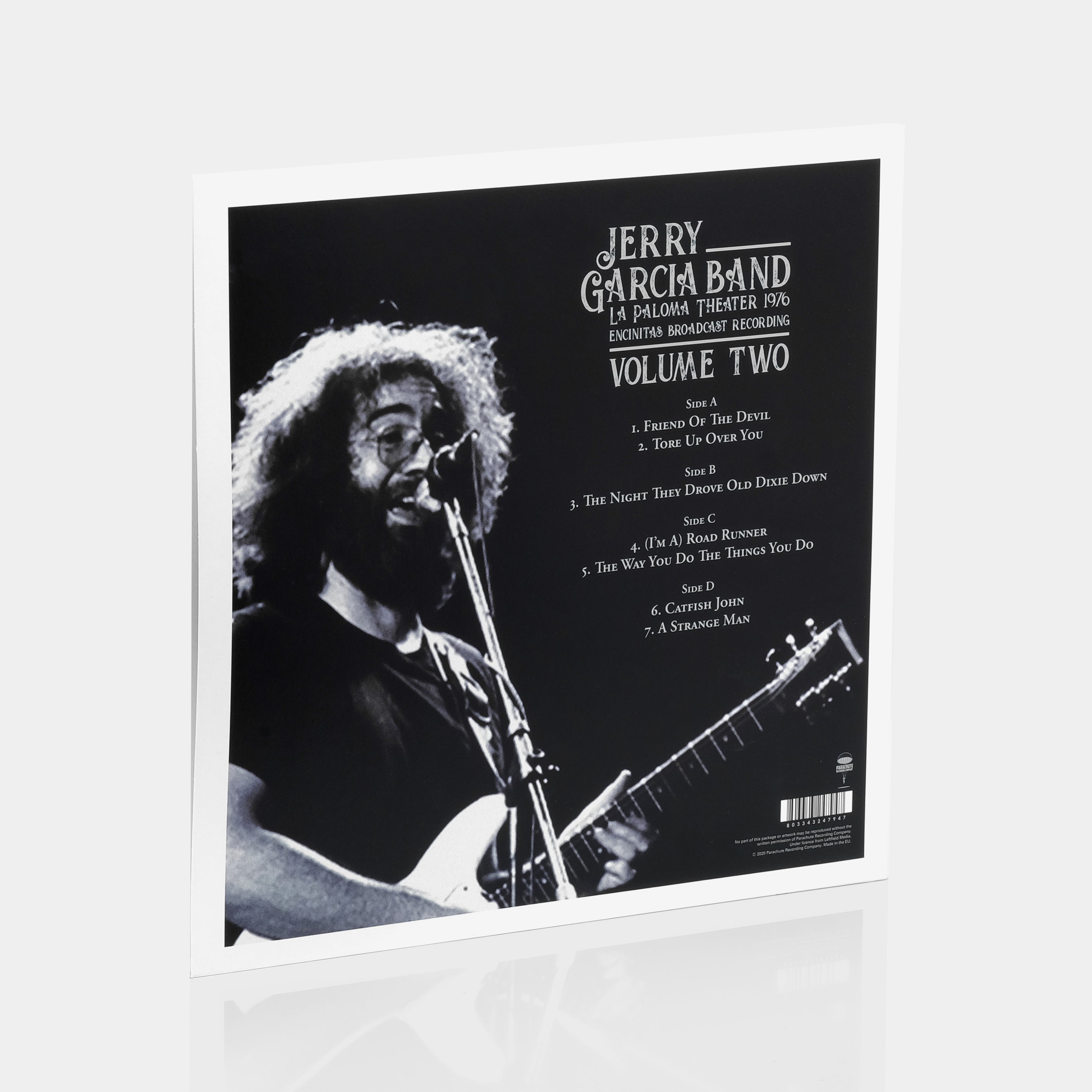 Jerry Garcia Band - La Paloma Theater 1976 Encintas Broadcast Recording Volume Two 2xLP Vinyl Record