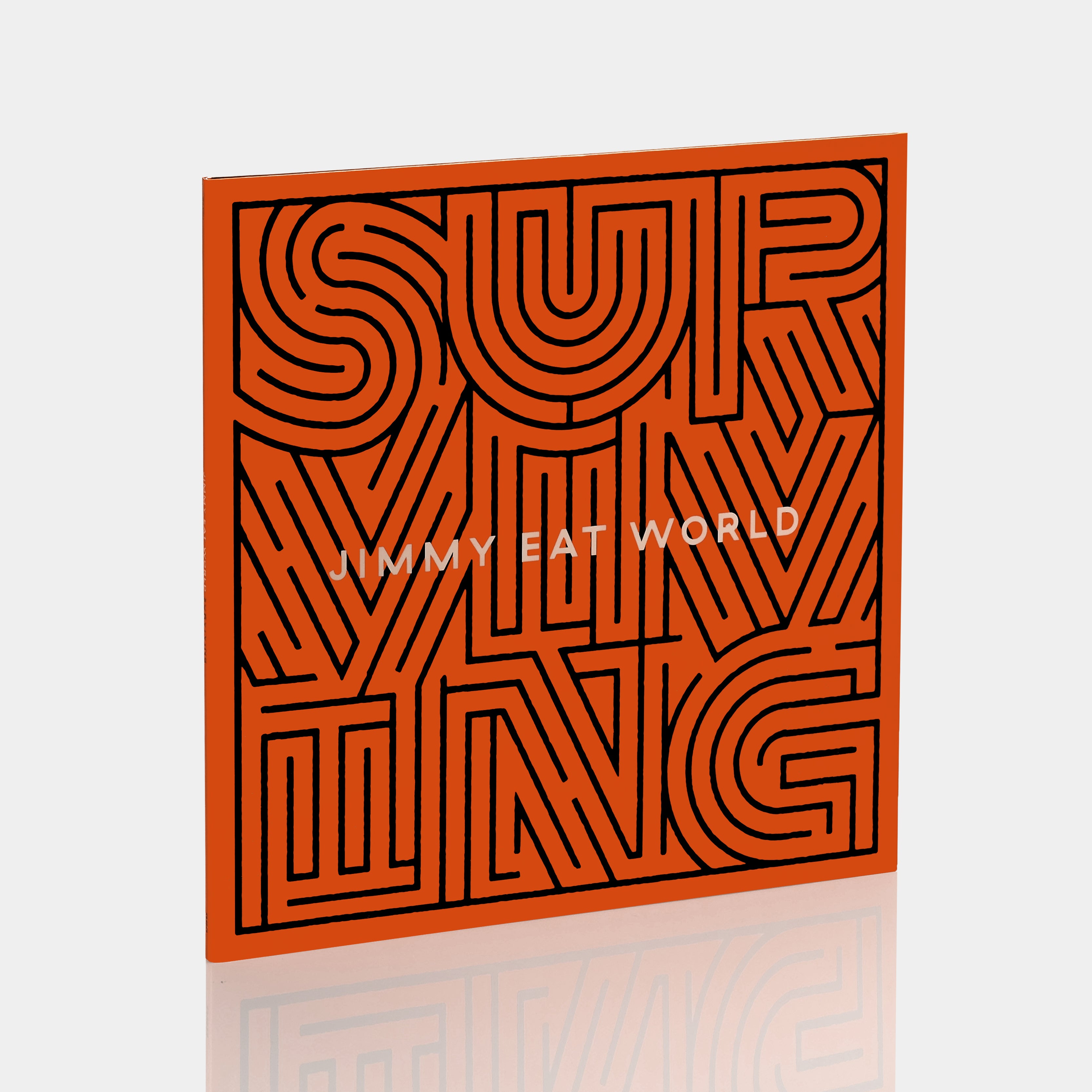 Jimmy Eat World - Surviving LP White Vinyl Record