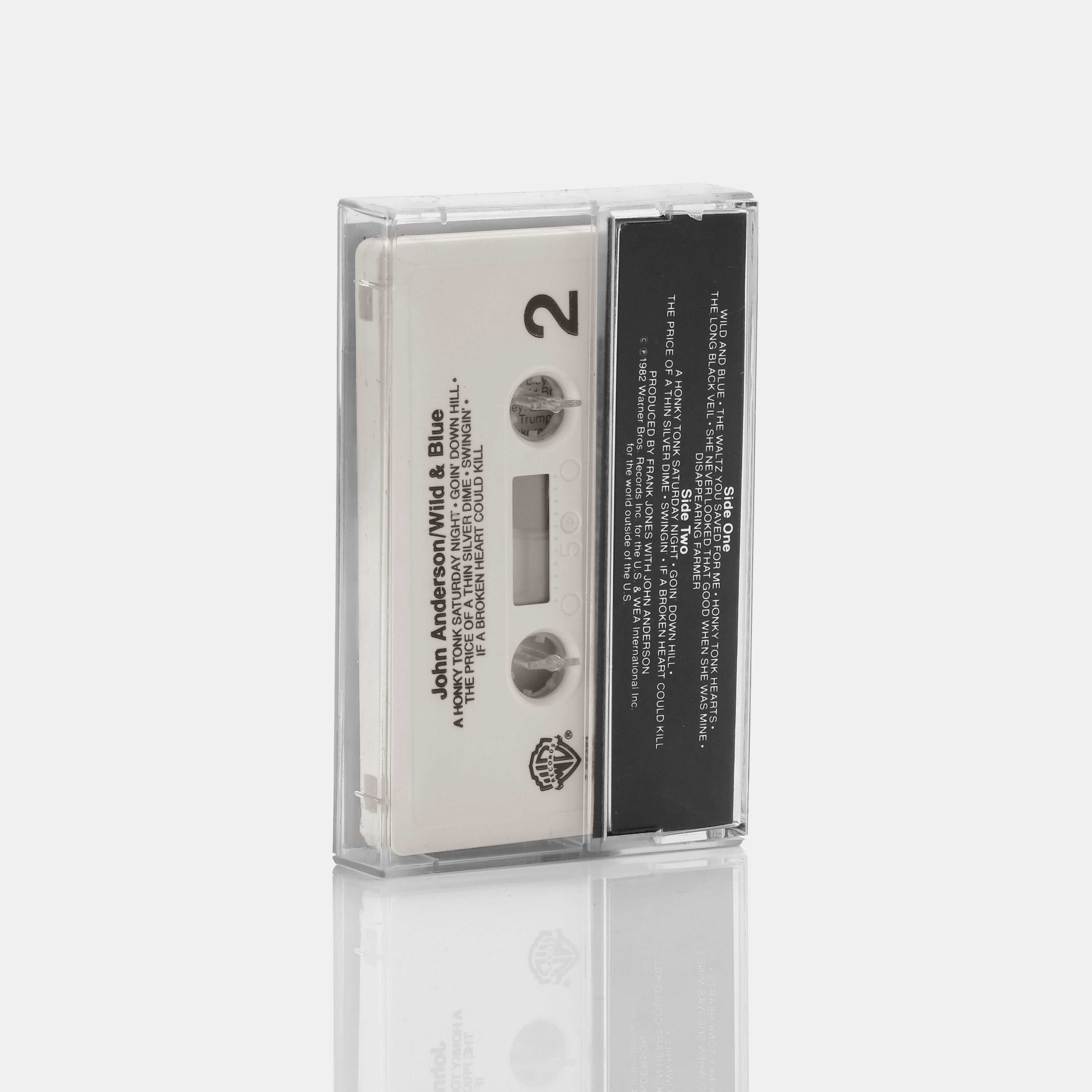 John Anderson - Wild & Blue Cassette Tape