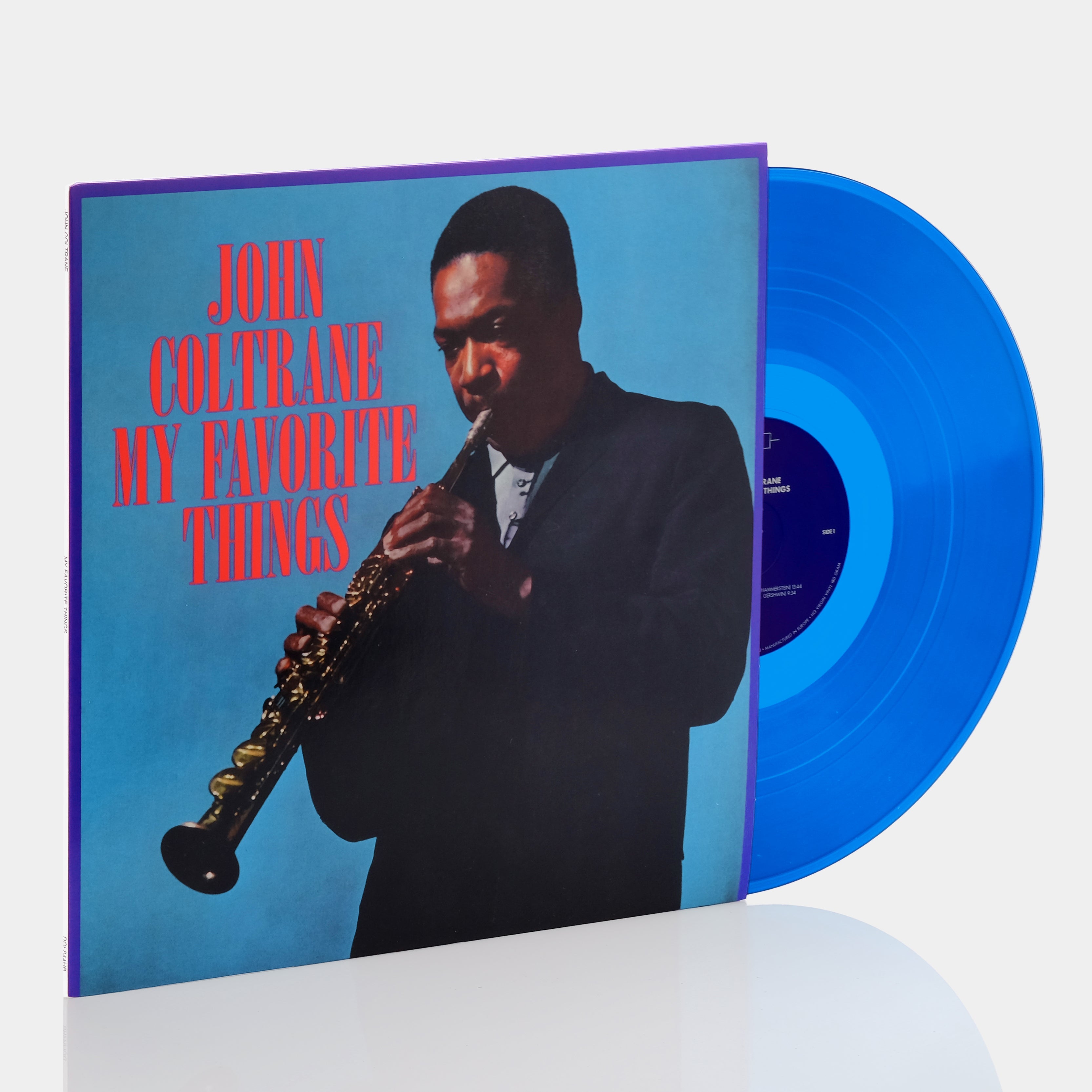 John Coltrane - My Favorite Things LP Blue Vinyl Record
