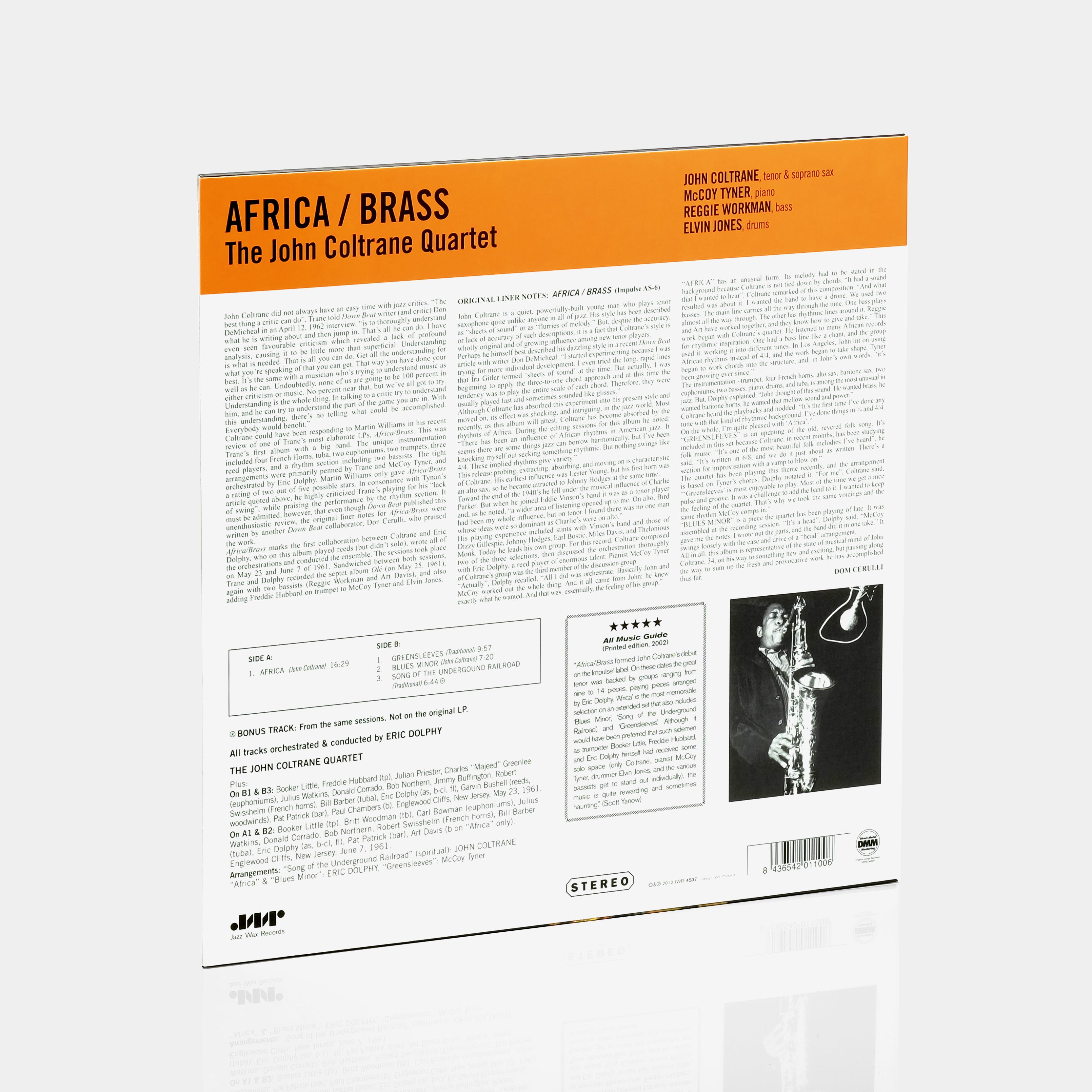 The John Coltrane Quartet - Africa/Brass LP Vinyl Record