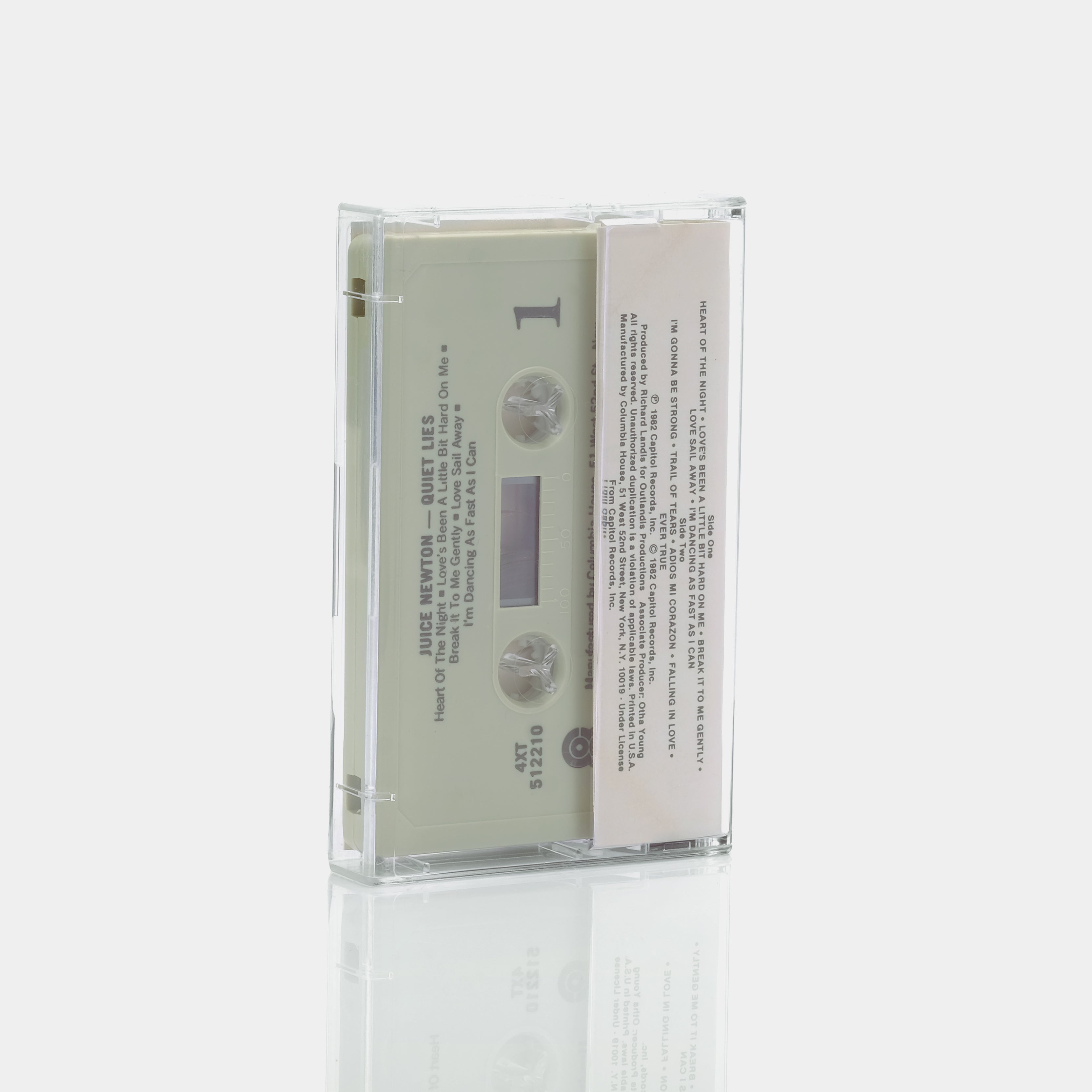 Juice Newton - Quiet Lies Cassette Tape