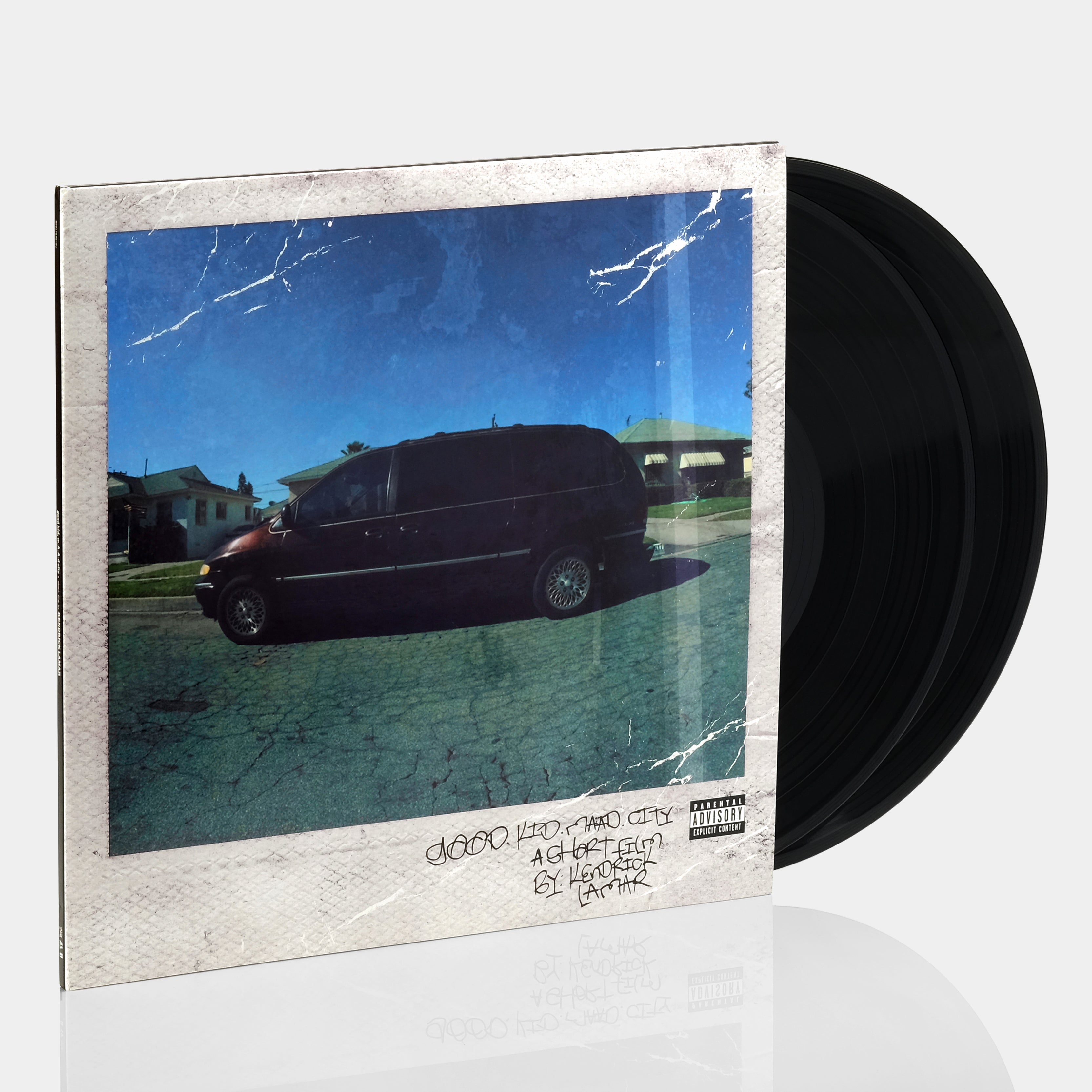 Kendrick Lamar - Good Kid m.A.A.d (maad) City - ⚫️ Black Ice 2LP Vinyl Alt  Cover