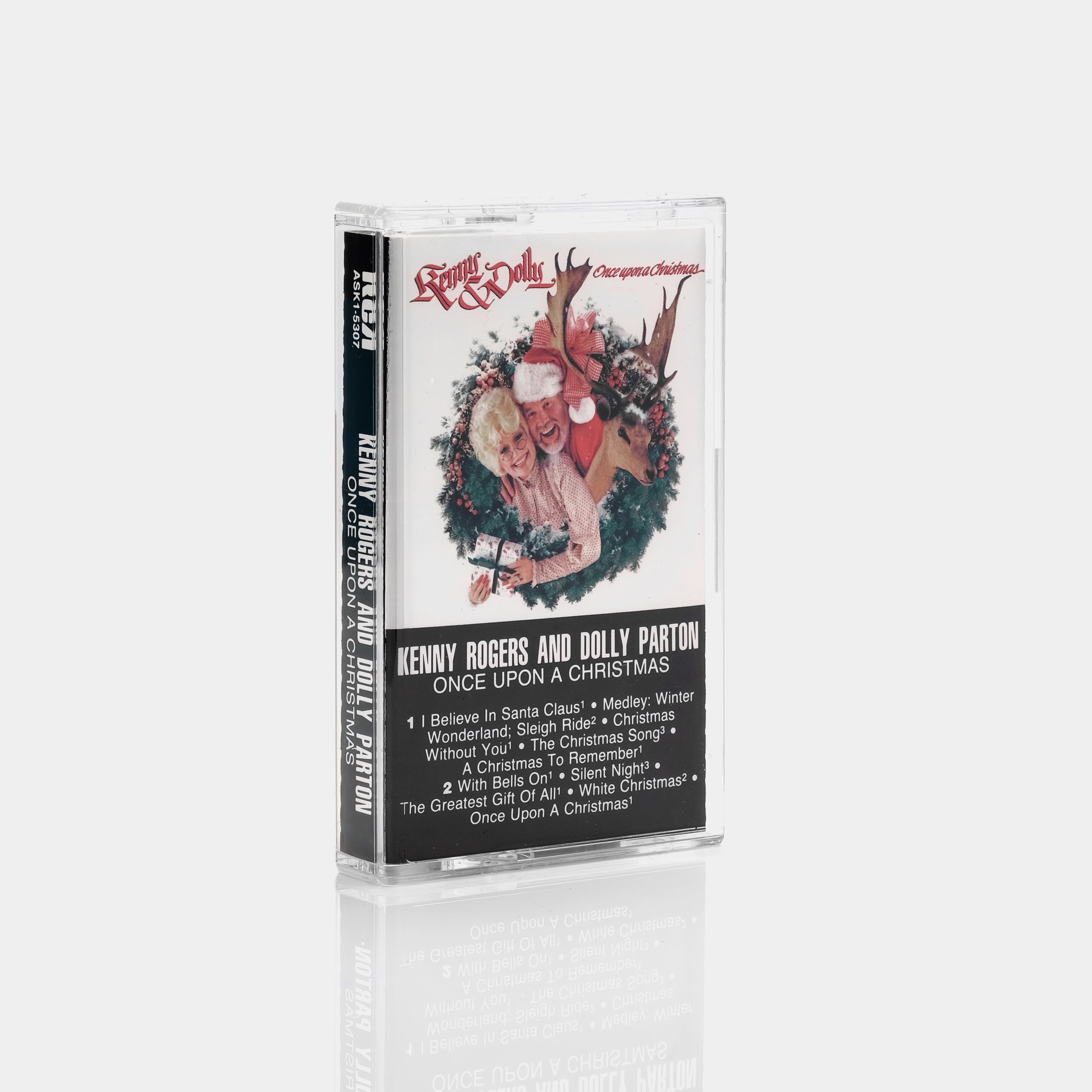 Kenny Rogers & Dolly Parton - Once Upon A Christmas Cassette Tape