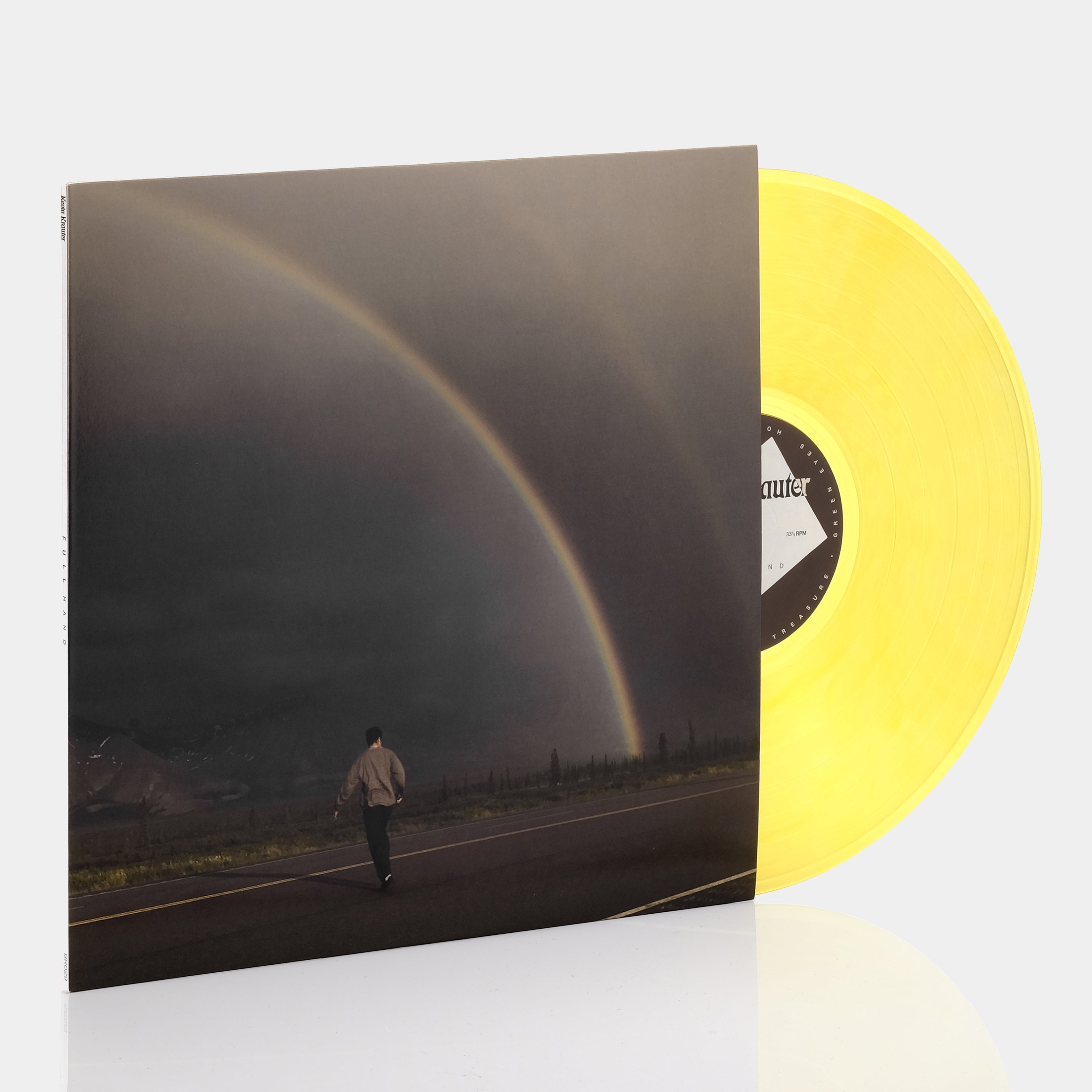 Kevin Krauter - Full Hand LP Yellow Transparent Vinyl Record