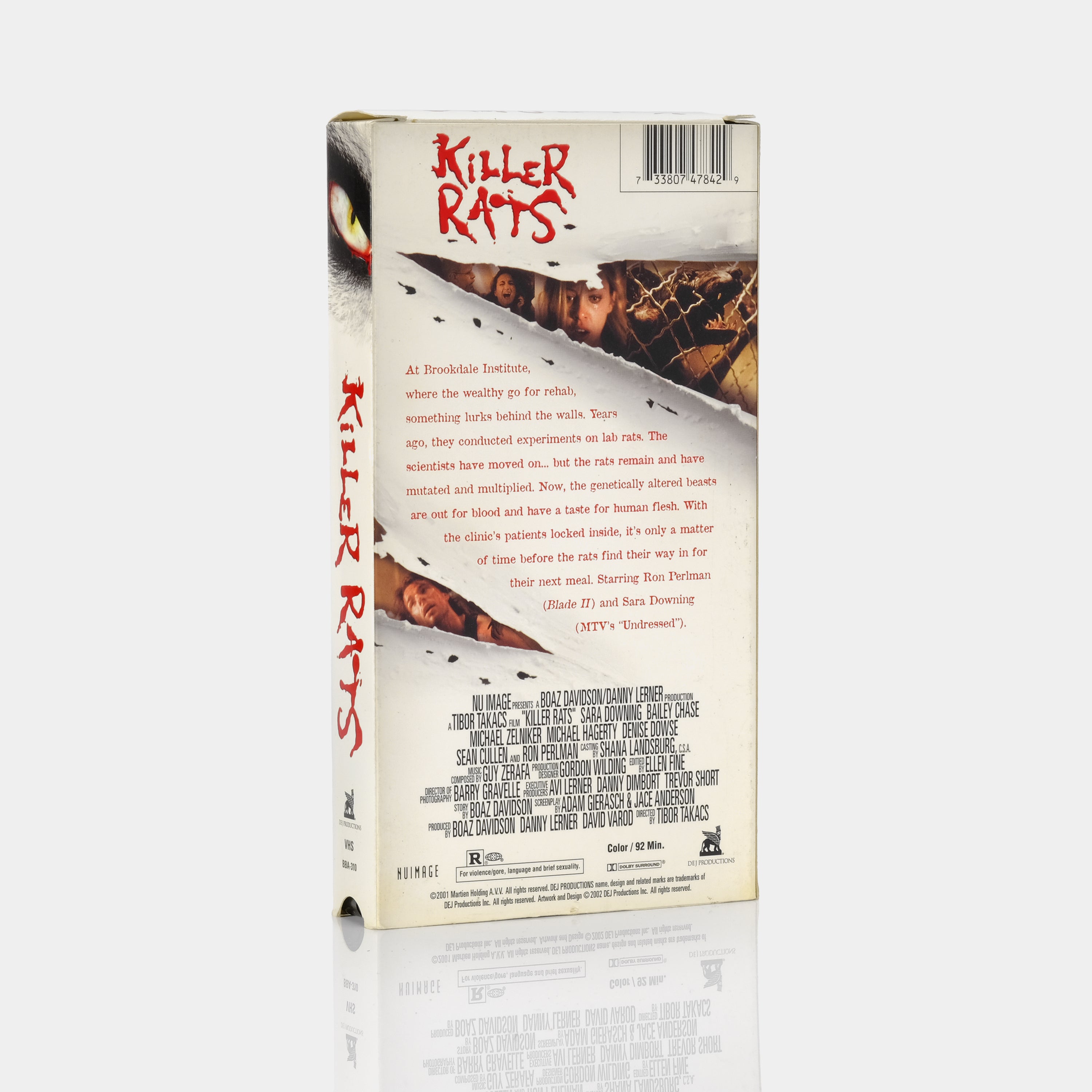 Killer Rats VHS Tape