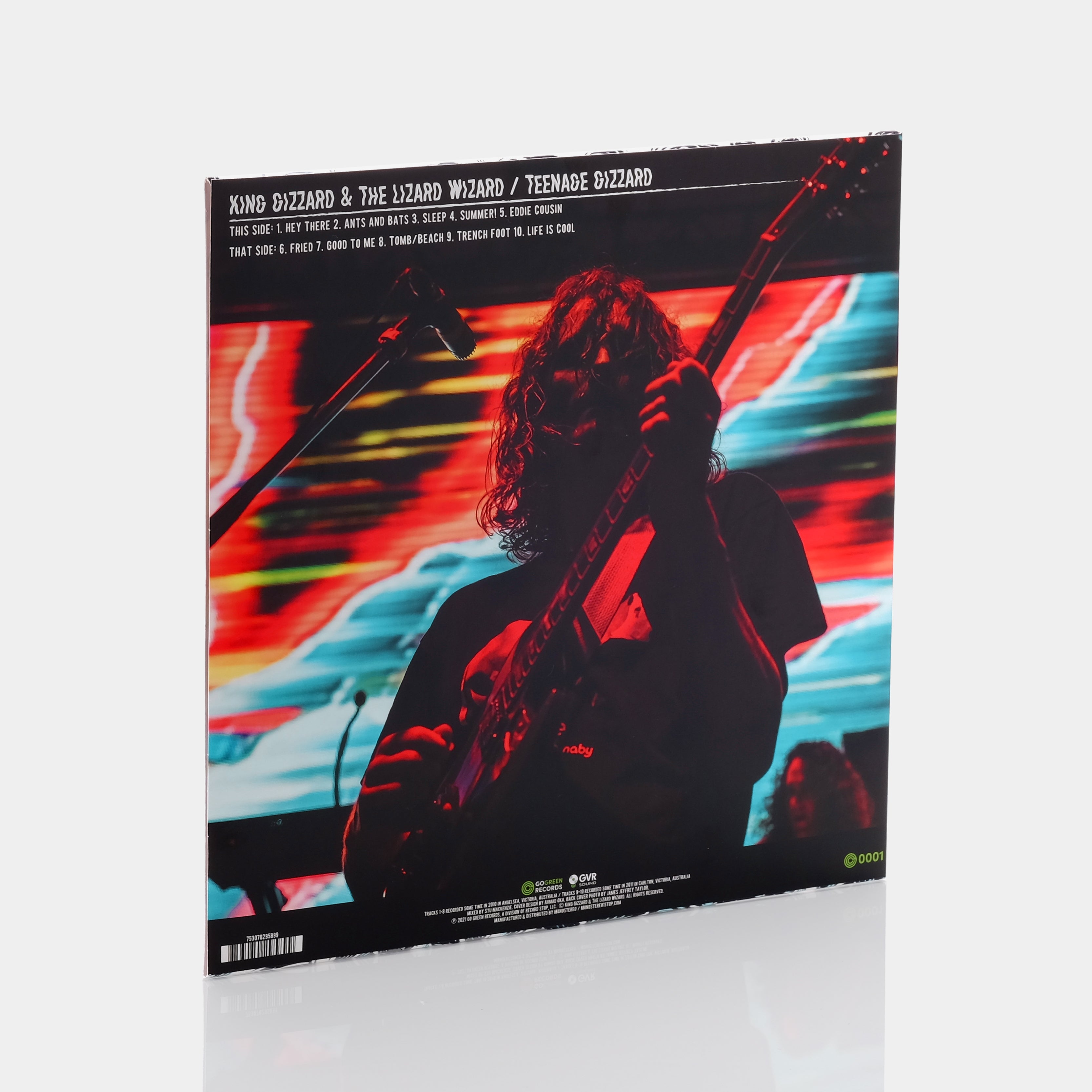 King Gizzard And The Lizard Wizard - Teenage Gizzard LP Pink Vinyl Record