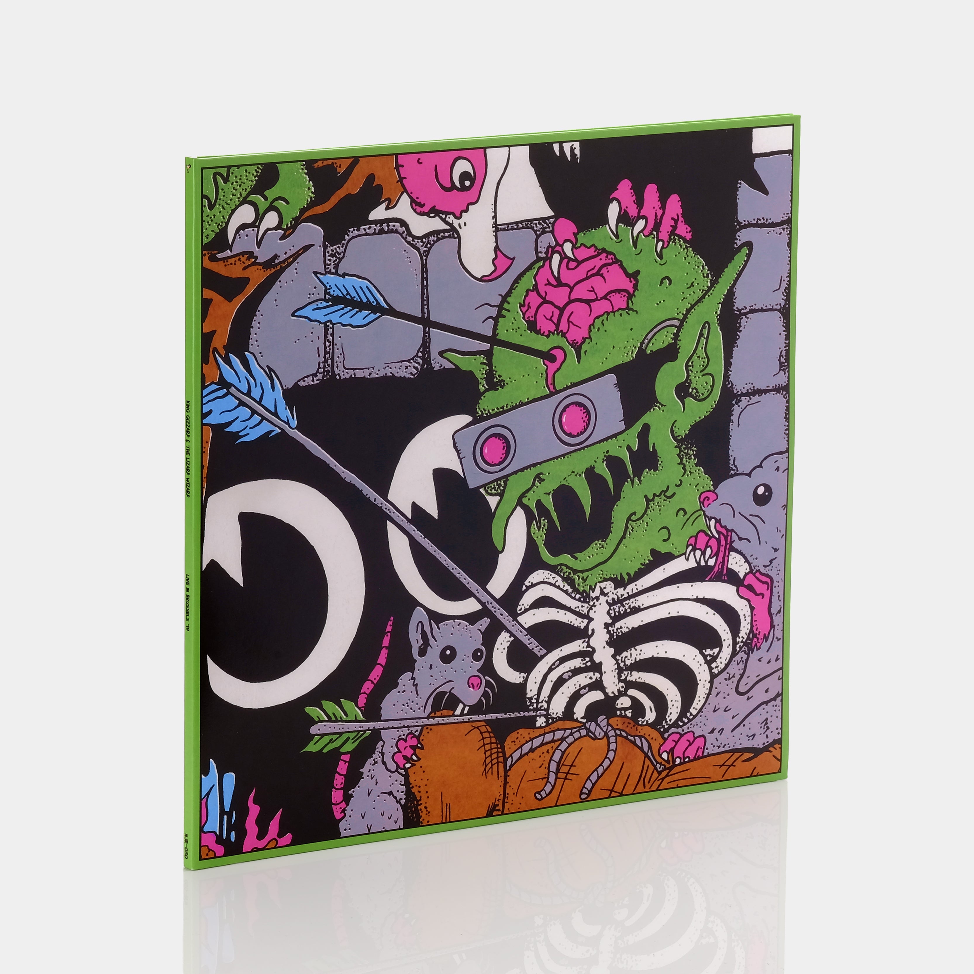 King Gizzard & The Lizard Wizard - Live In Brussels '19 2xLP Green, Pink Galaxy & Milky Clear Galaxy Vinyl Record
