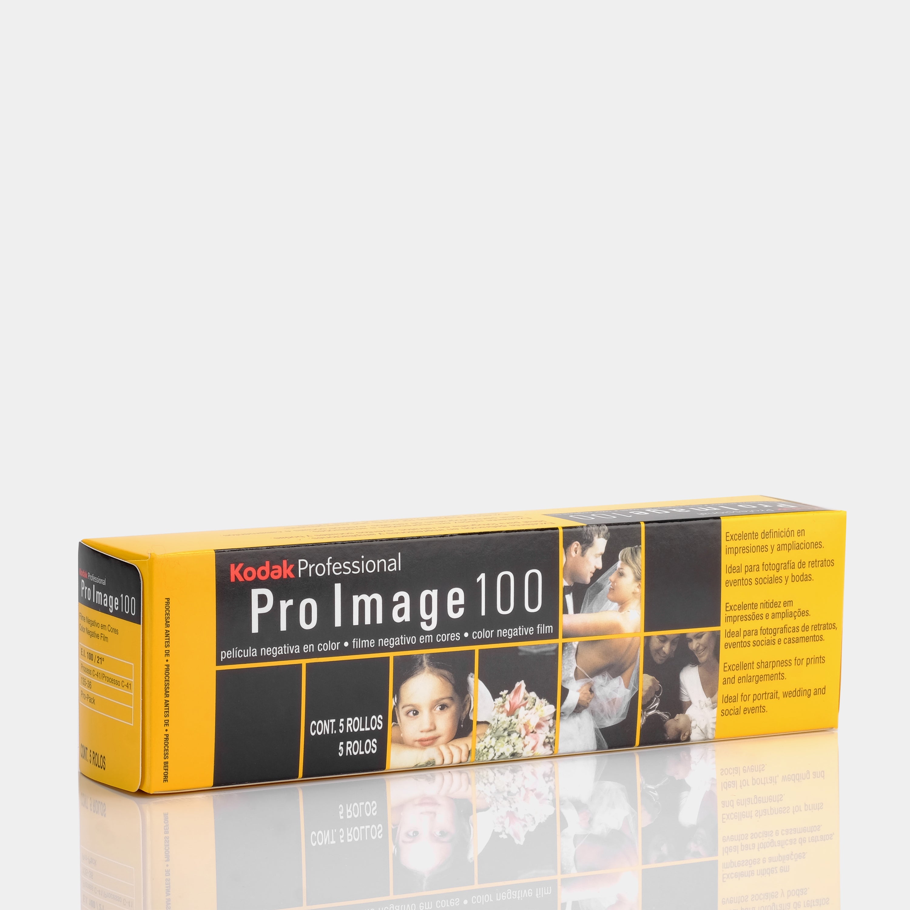 Kodak Pro Image 100 Color 35mm Film - 5 Pack