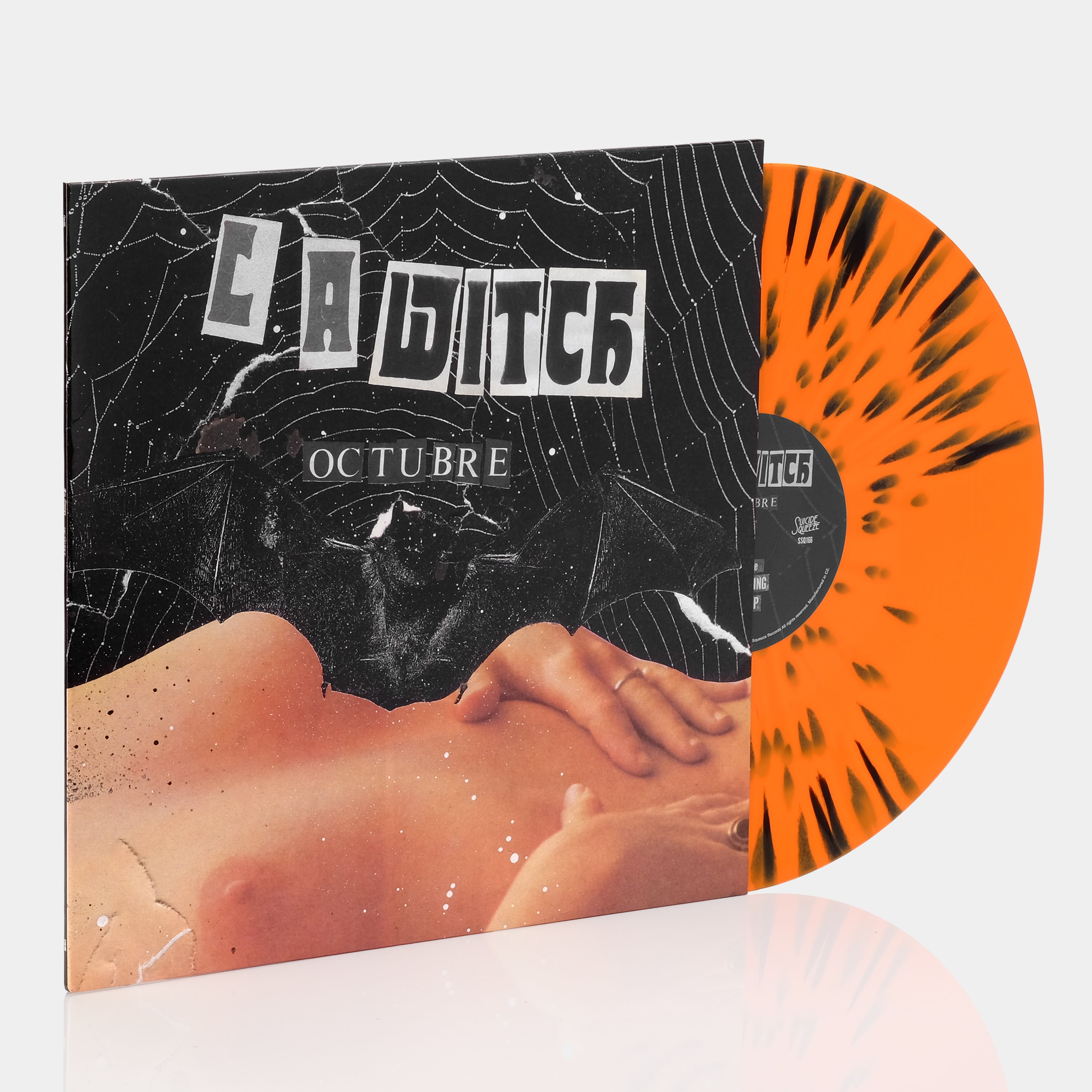 L.A. Witch - Octubre LP Orange & Black Splatter Vinyl Record
