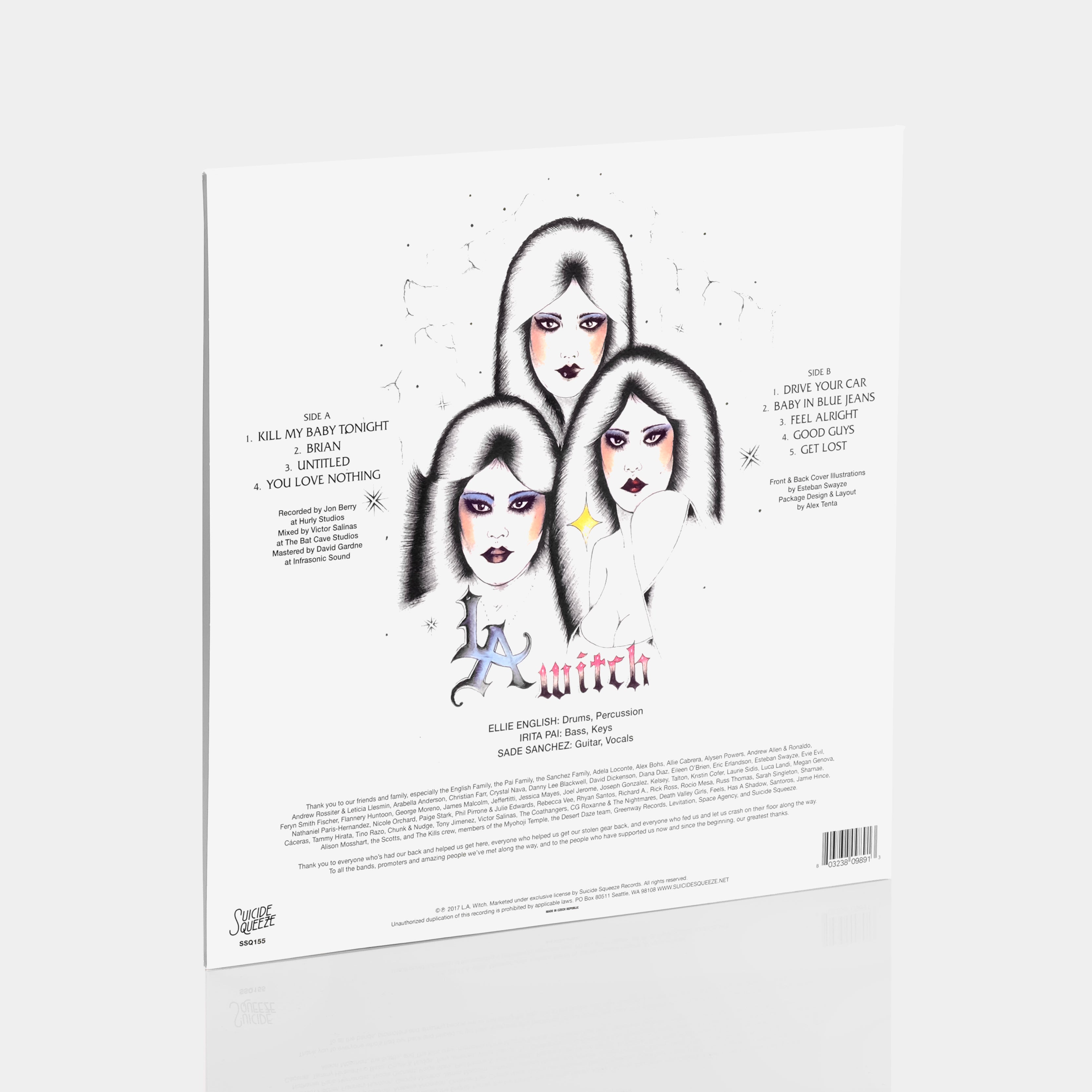 L.A. Witch - L.A. Witch LP Neon Orange Vinyl Record