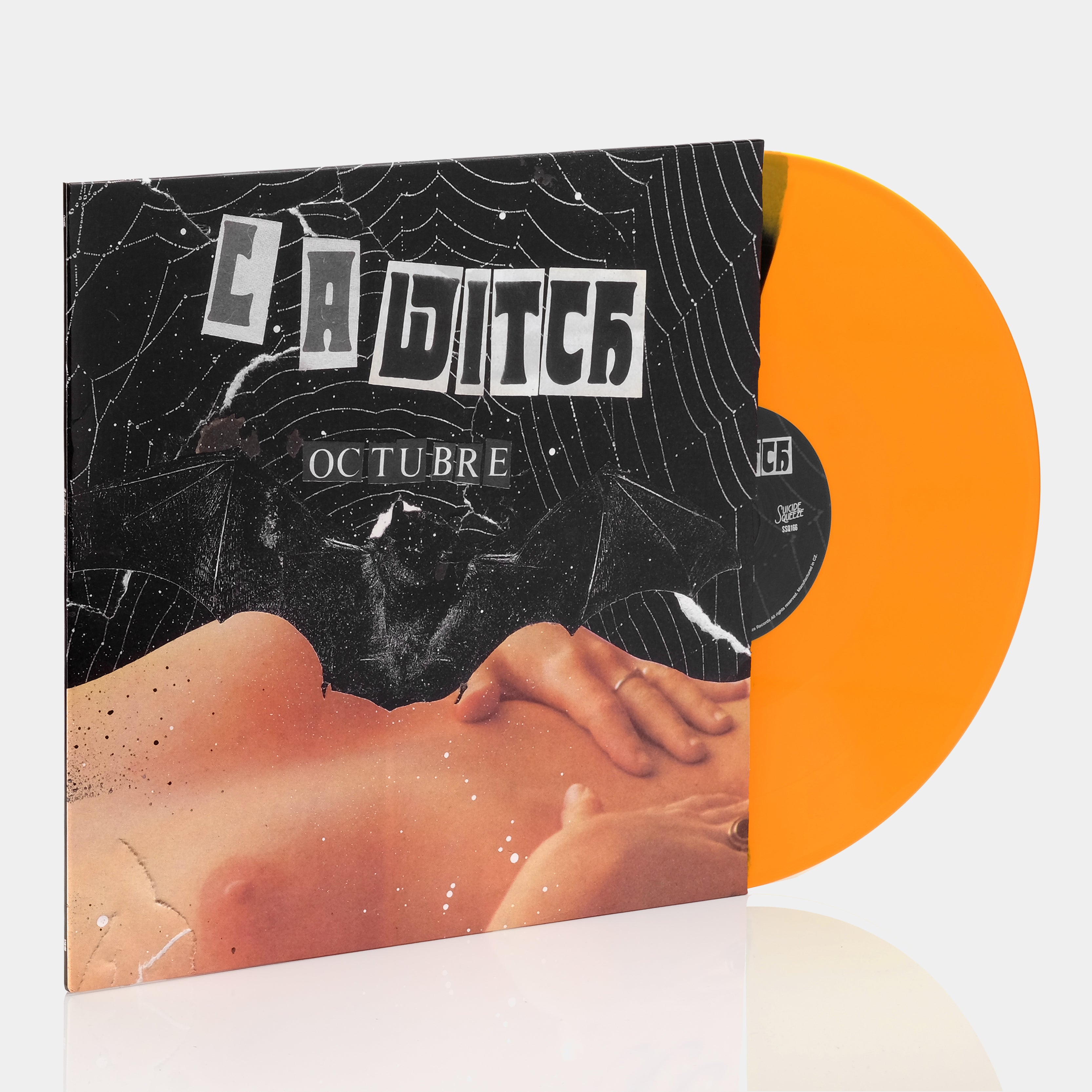 L.A. Witch - Octubre LP Orange & Black Vinyl Record