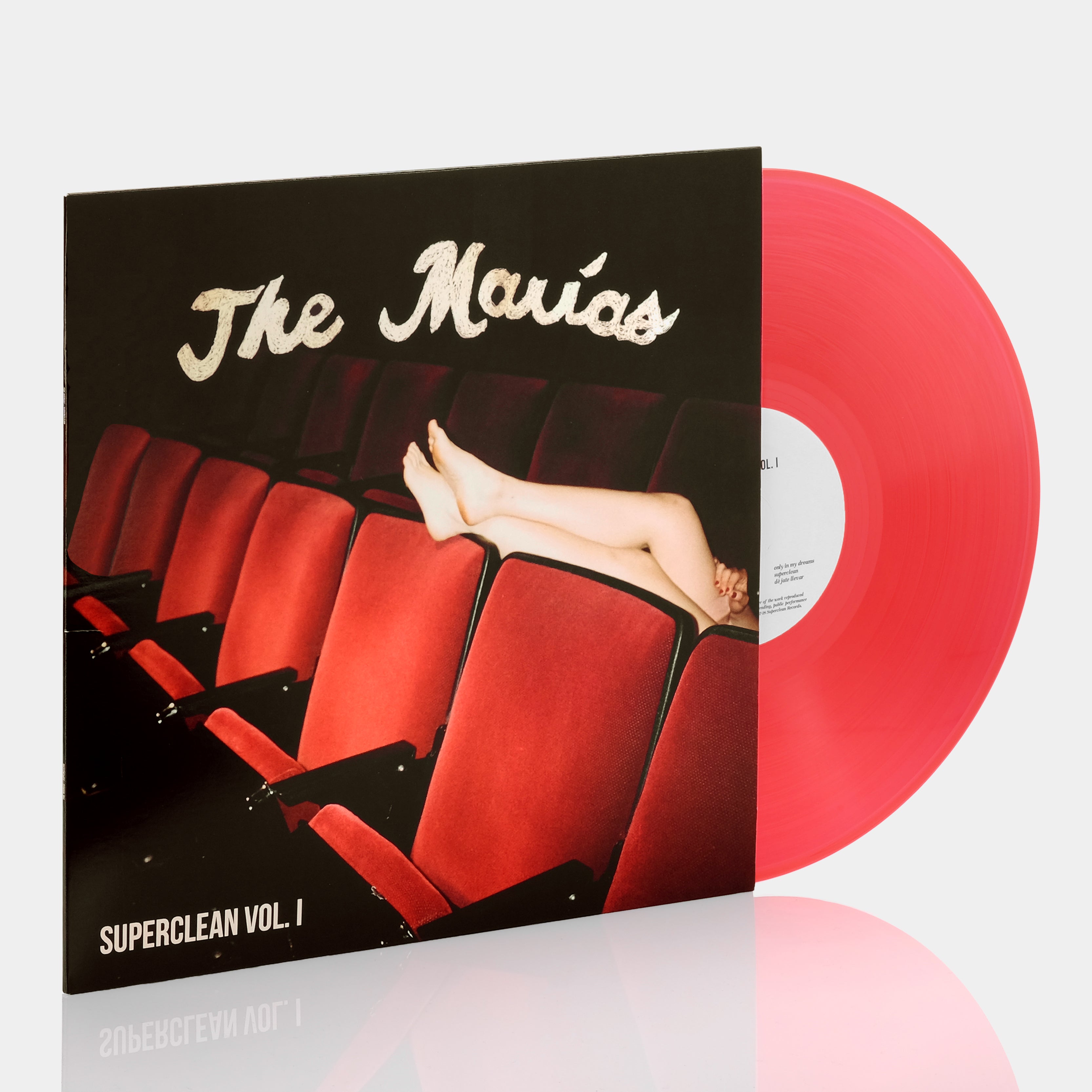 The Marías - Superclean Vol. I & Superclean Vol. II (Limited Edition Reissue) LP Translucent Red Vinyl Record
