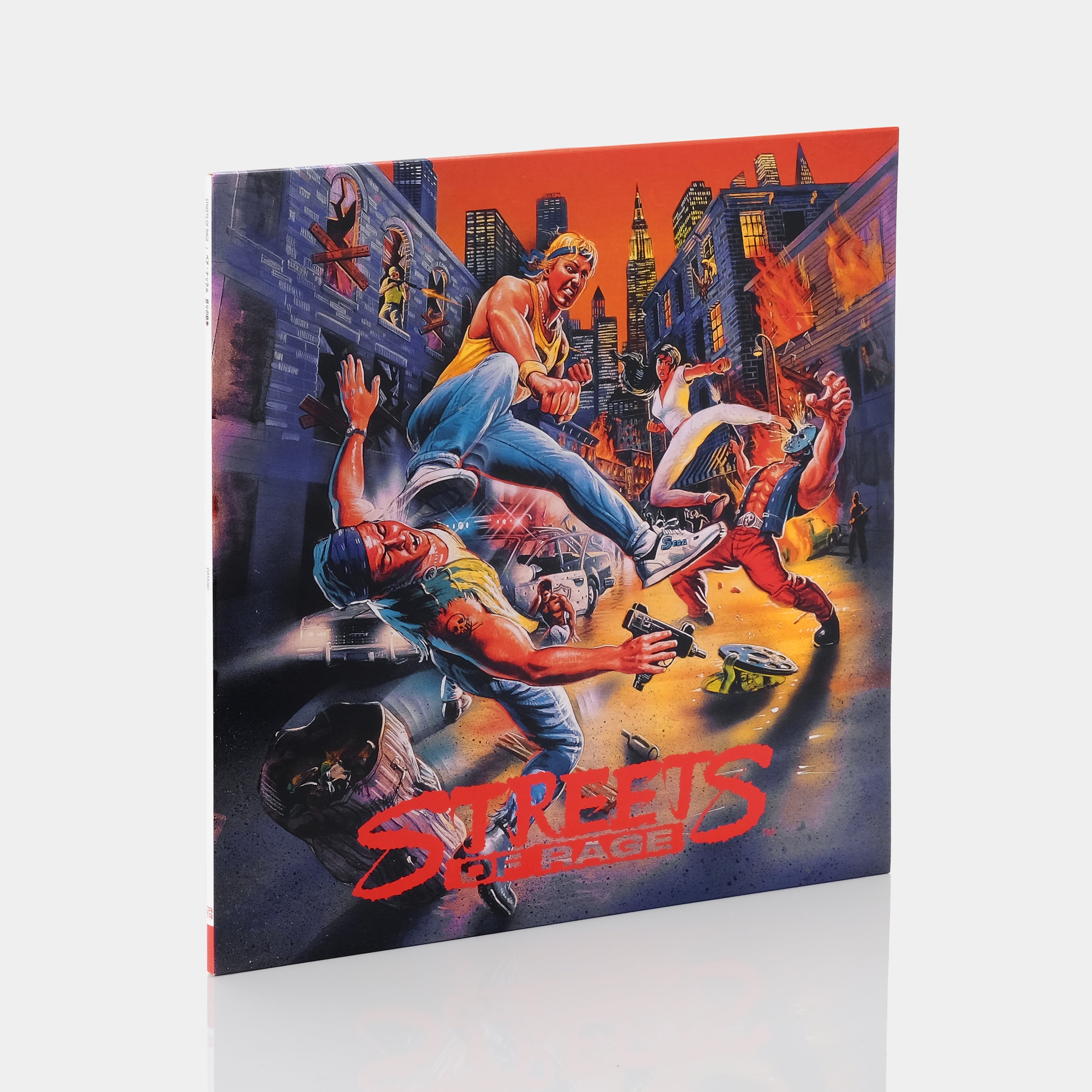 Yuzo Koshiro - Streets Of Rage LP Translucent Red Vinyl Record