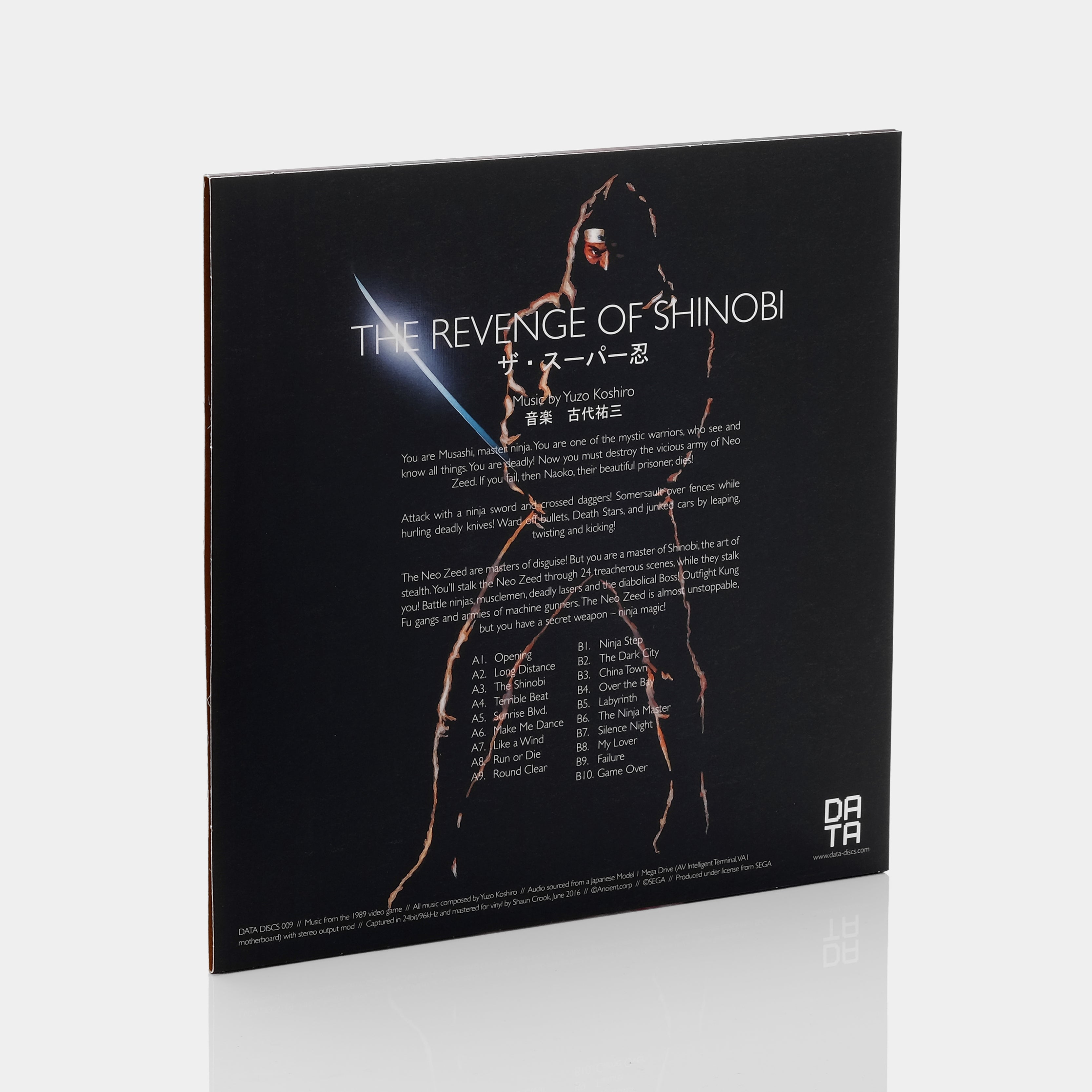 Yuzo Koshiro - The Revenge Of Shinobi LP Bone Vinyl Record