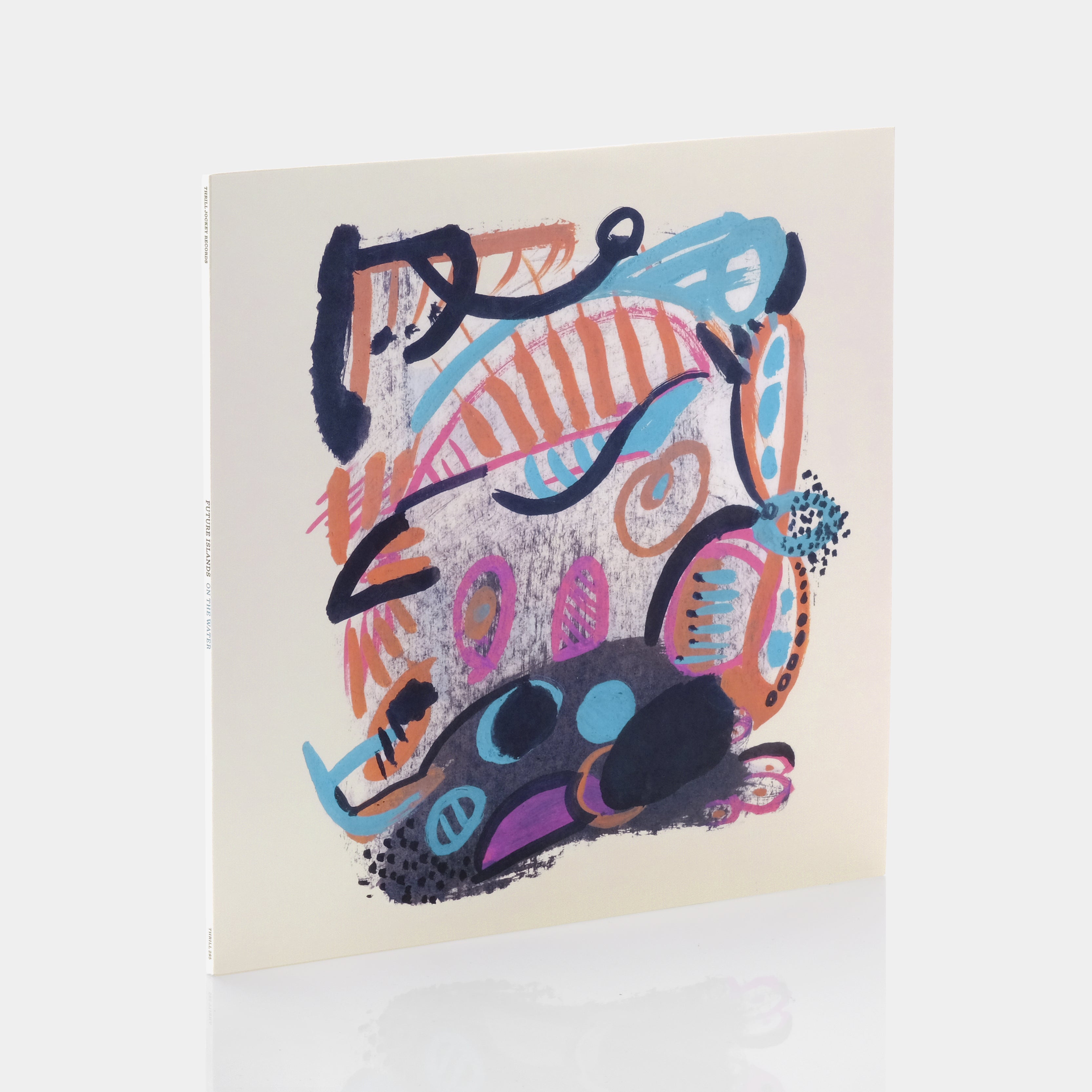 Future Islands - On The Water LP Clear with Orange, Blue & Pink Splatter Vinyl Record