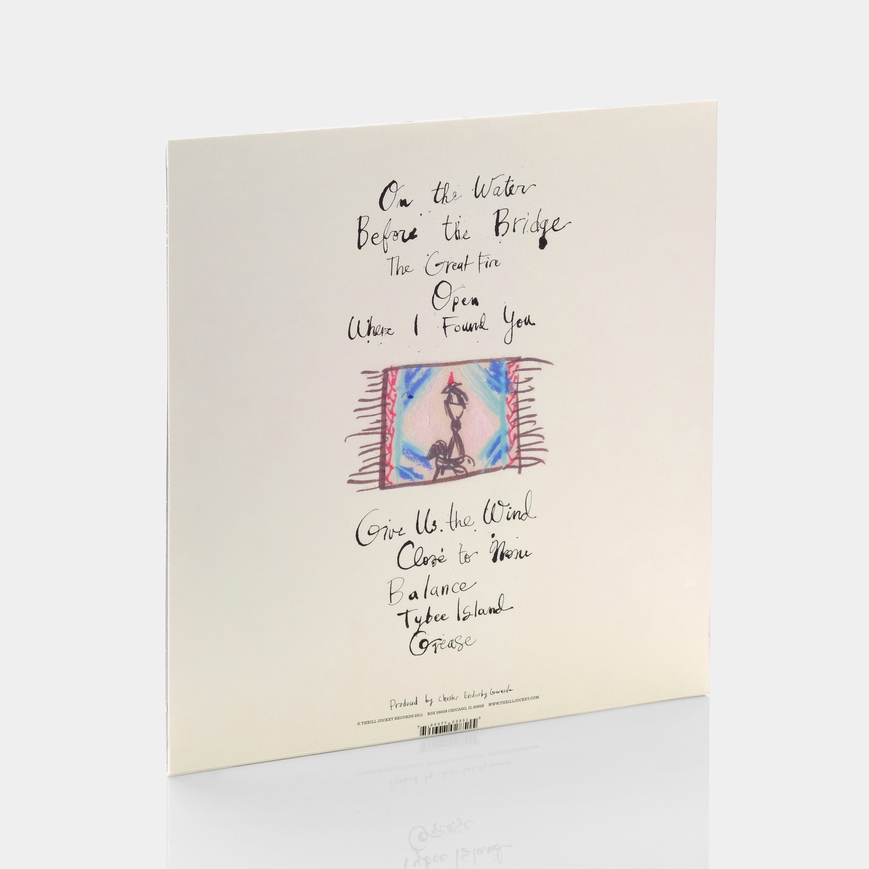 Future Islands - On The Water LP Clear with Orange, Blue & Pink Splatter Vinyl Record