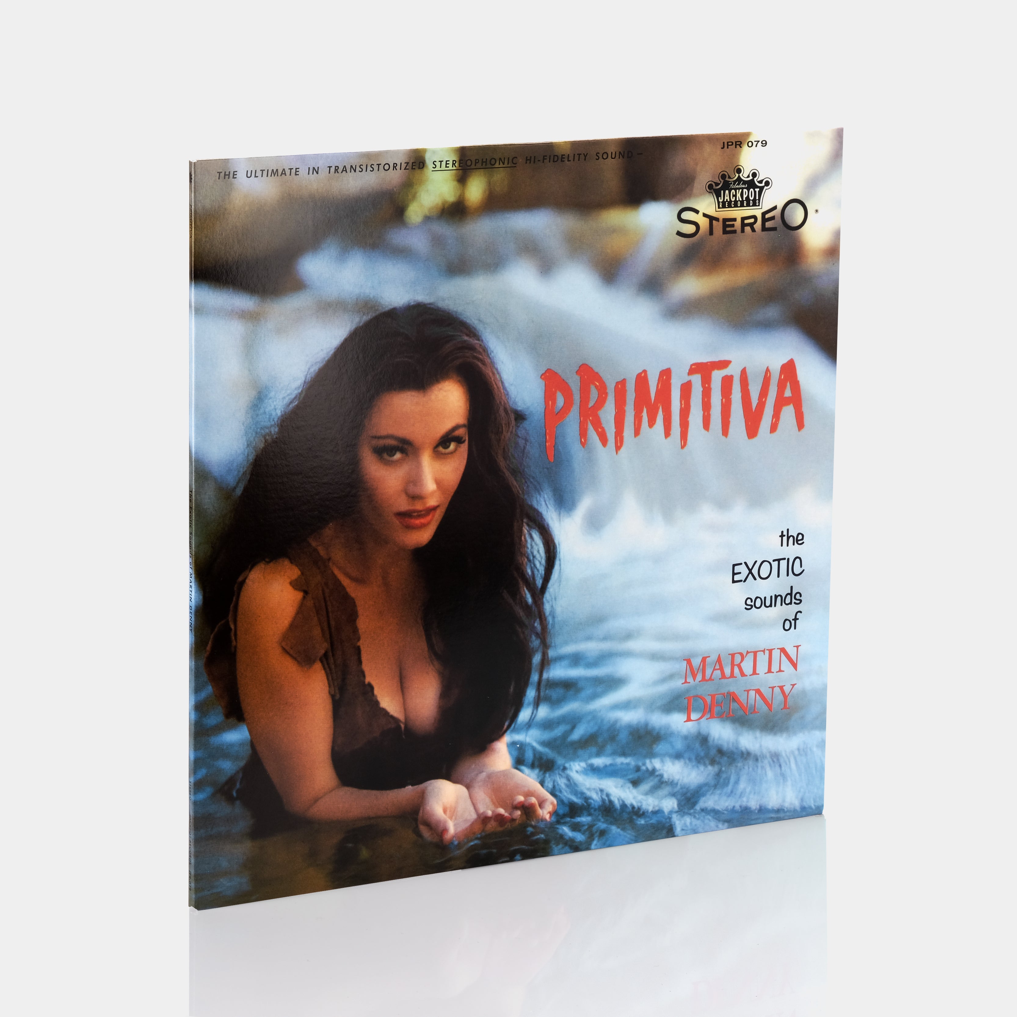 Martin Denny - Primitiva LP Translucent Blue Swirl Vinyl Record