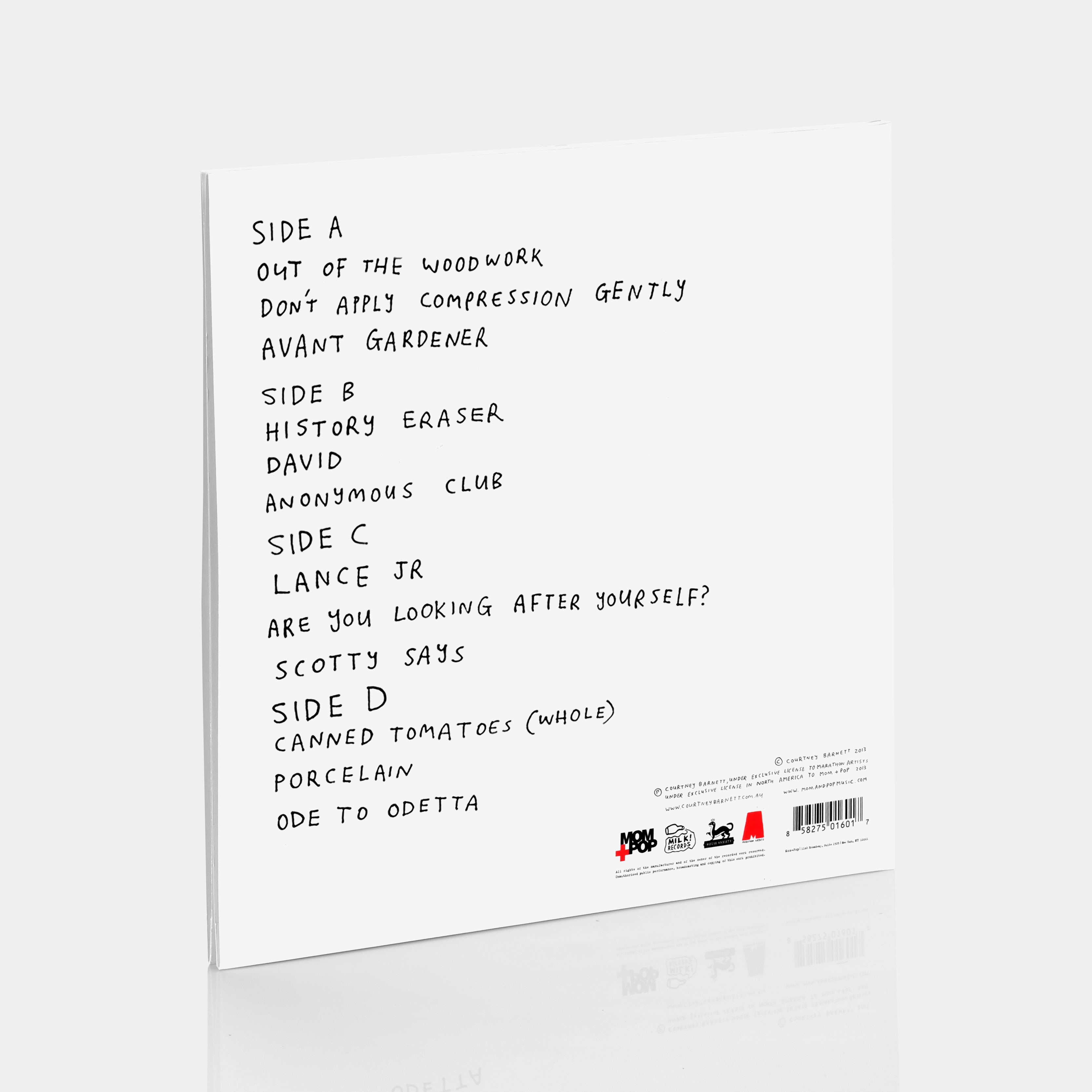 Courtney Barnett - The Double EP: A Sea Of Split Peas LP Vinyl Record