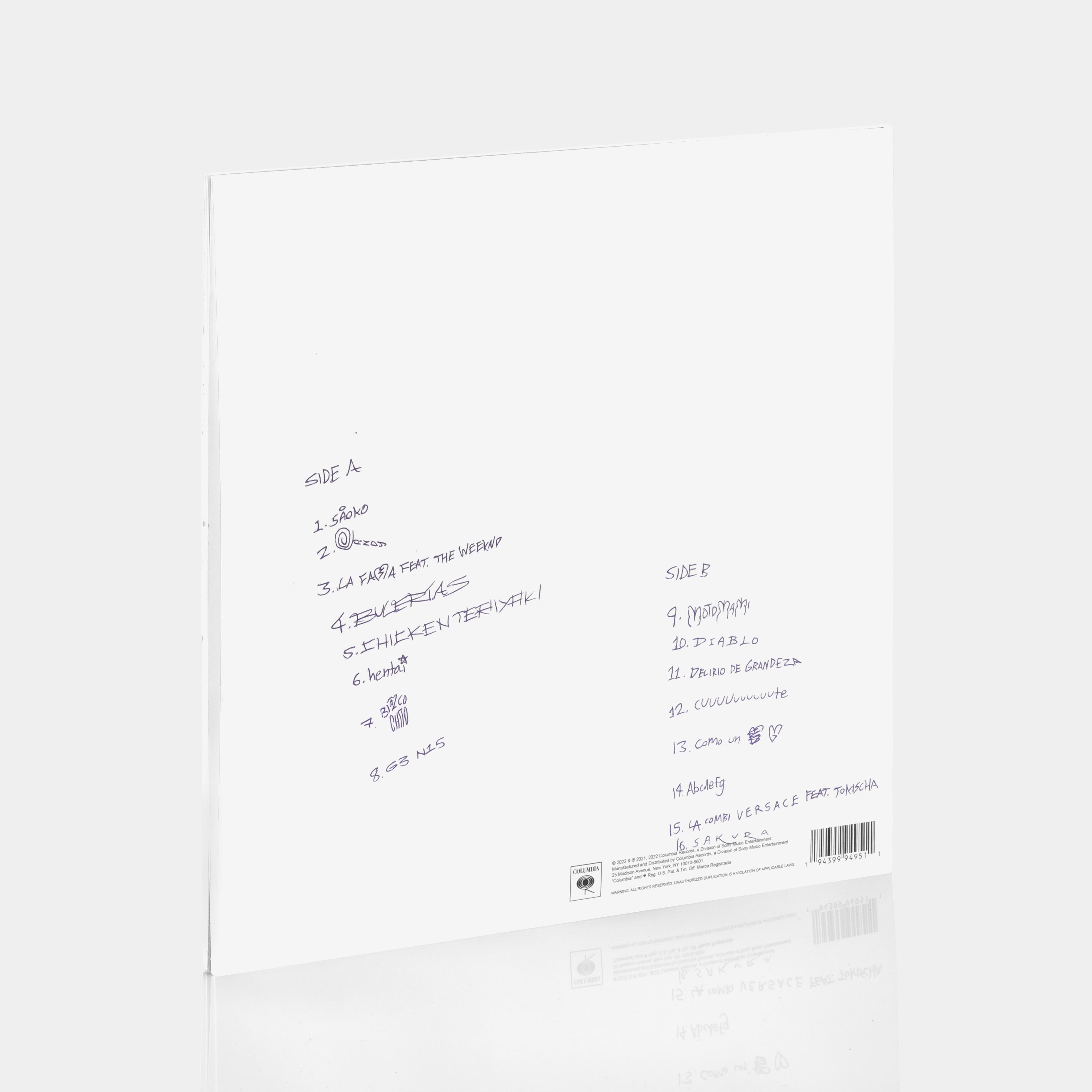 Rosalía - Motomami LP Translucent Red Vinyl Record