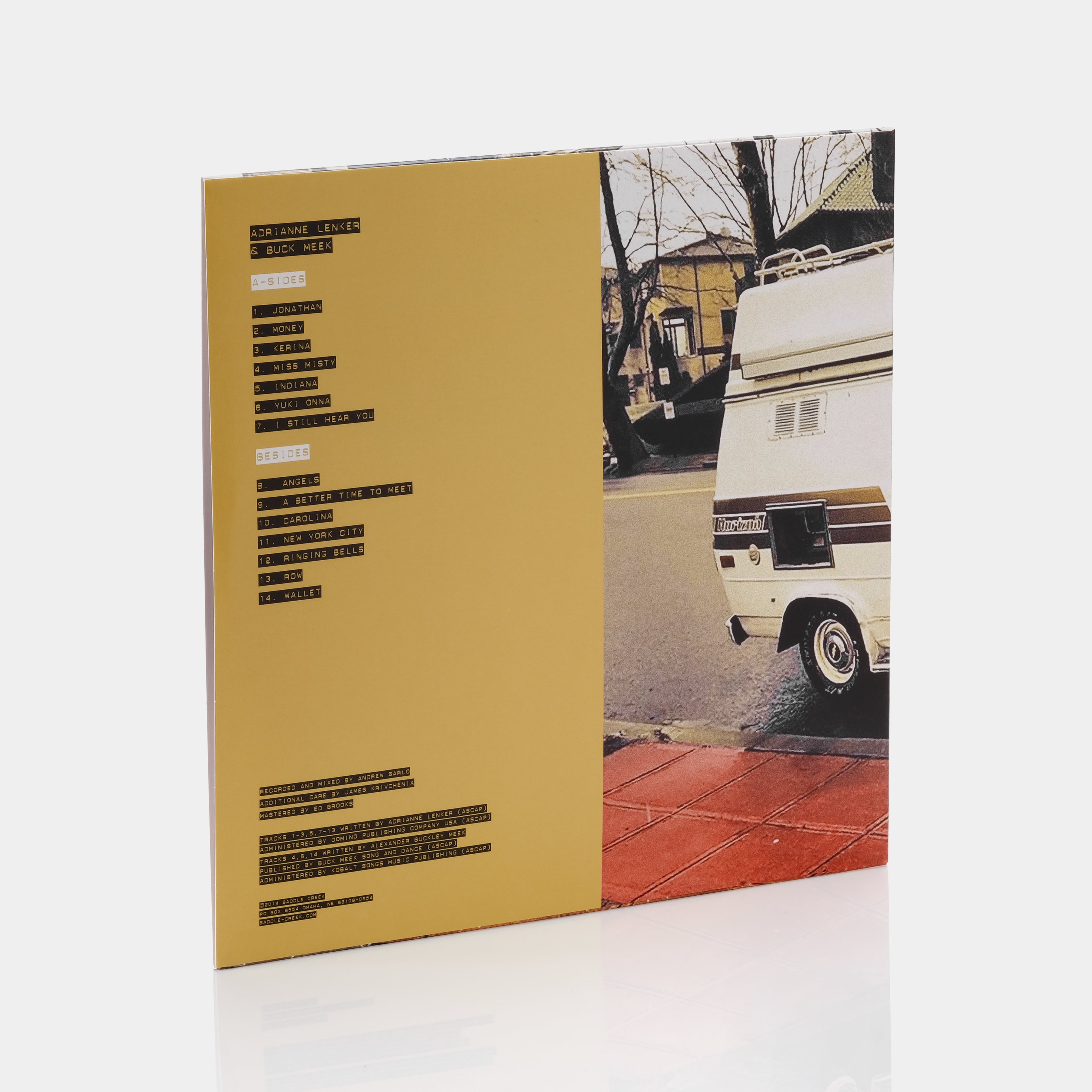 Adrianne Lenker & Buck Meek - A-Sides And Besides LP Vinyl Record