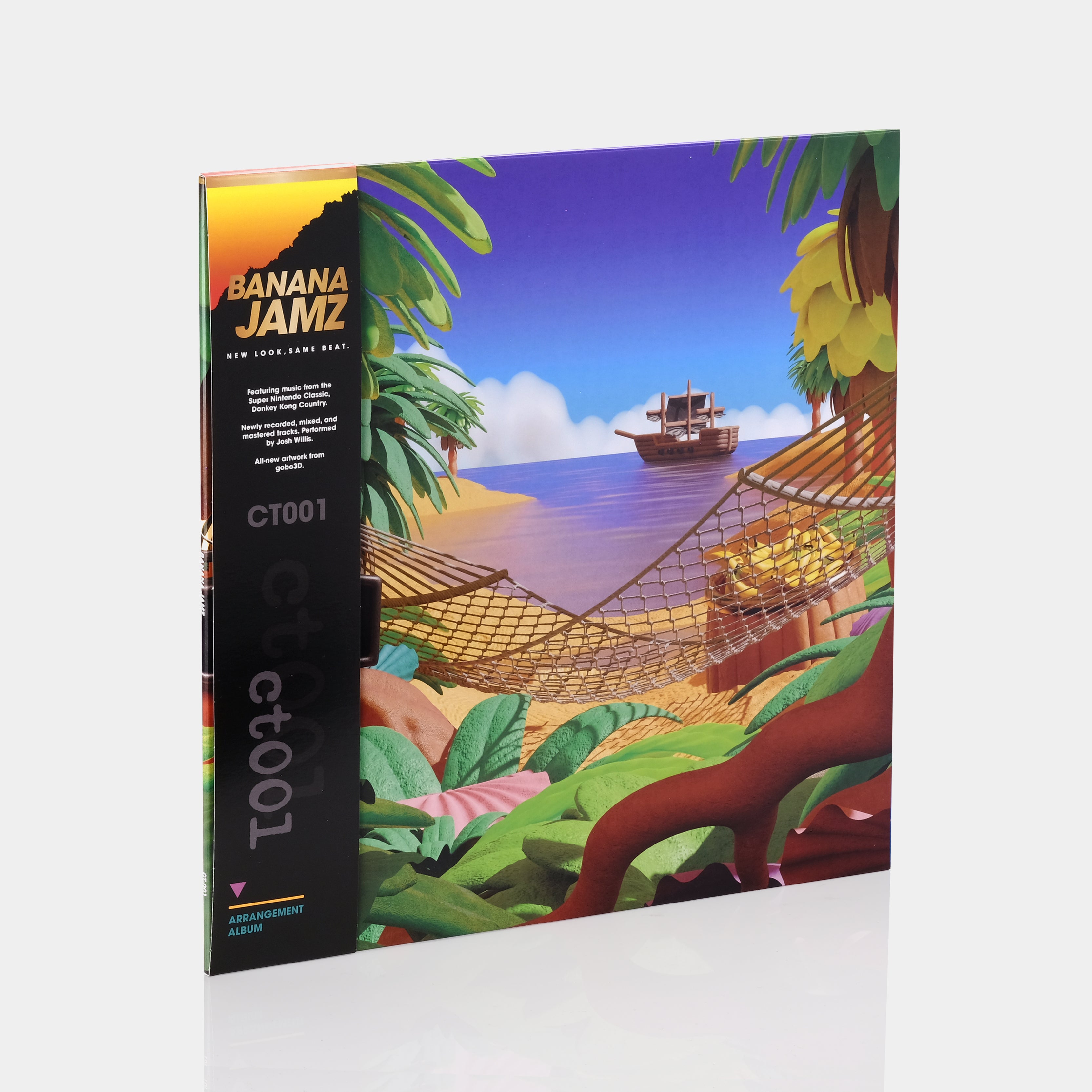 Josh Willis - Banana Jamz (Music from Donkey Kong Country) LP Turquoise Vinyl Record