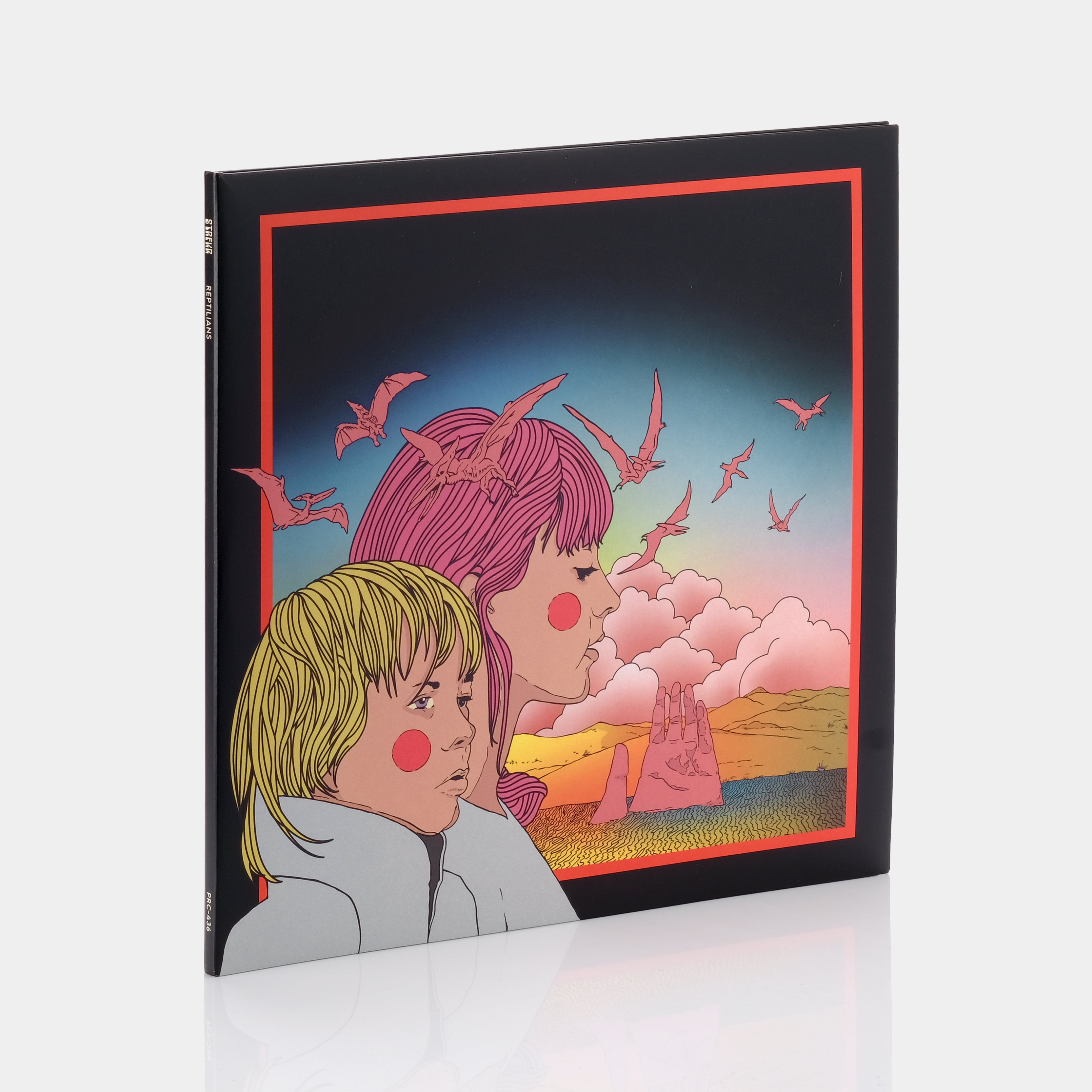 STRFKR - Reptilians (10 Year Anniversary Edition) 2xLP Coke Bottle Clear & Clear Blue Vinyl Record