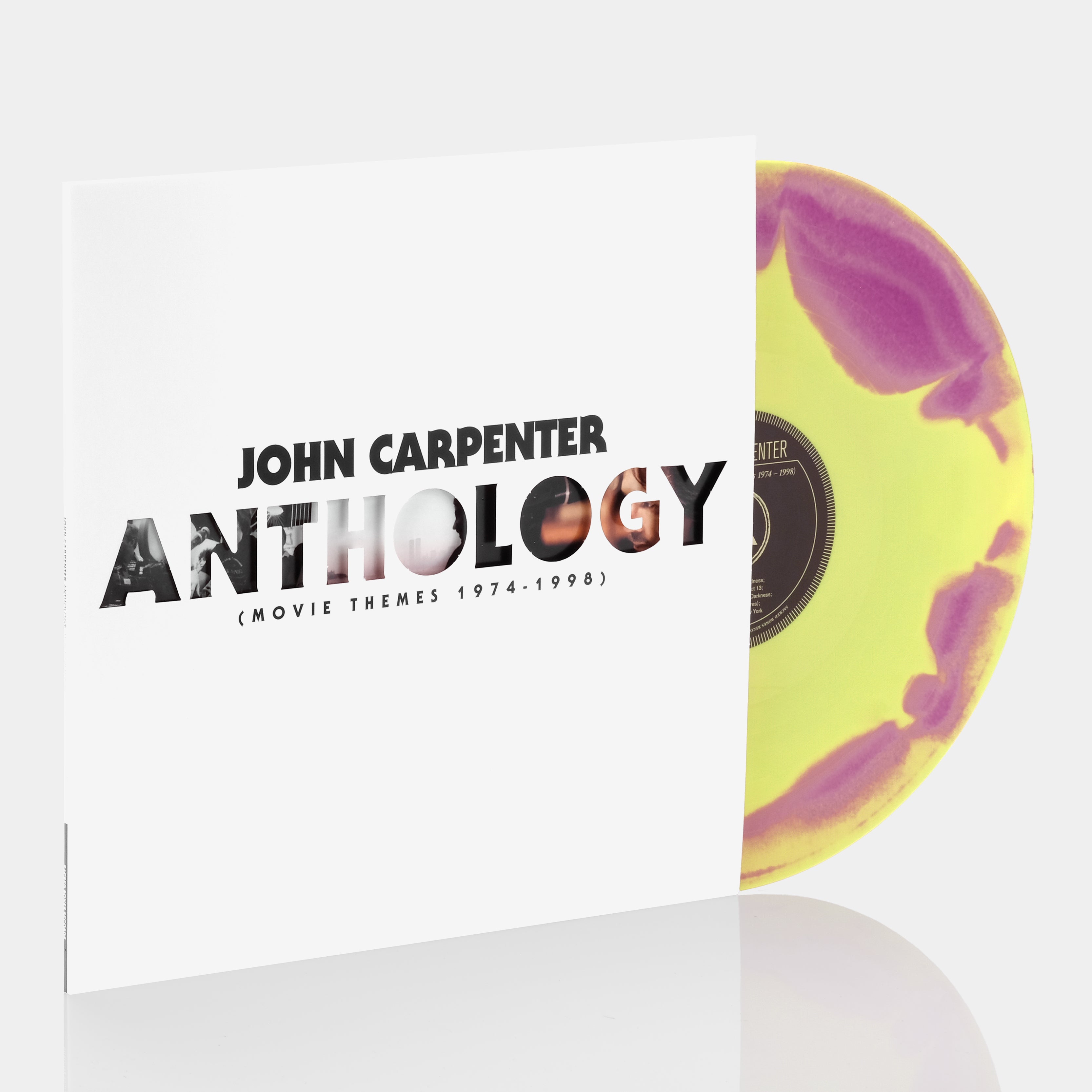 John Carpenter - Anthology (Movie Themes 1974-1998) LP Purple and Yellow Vinyl Record