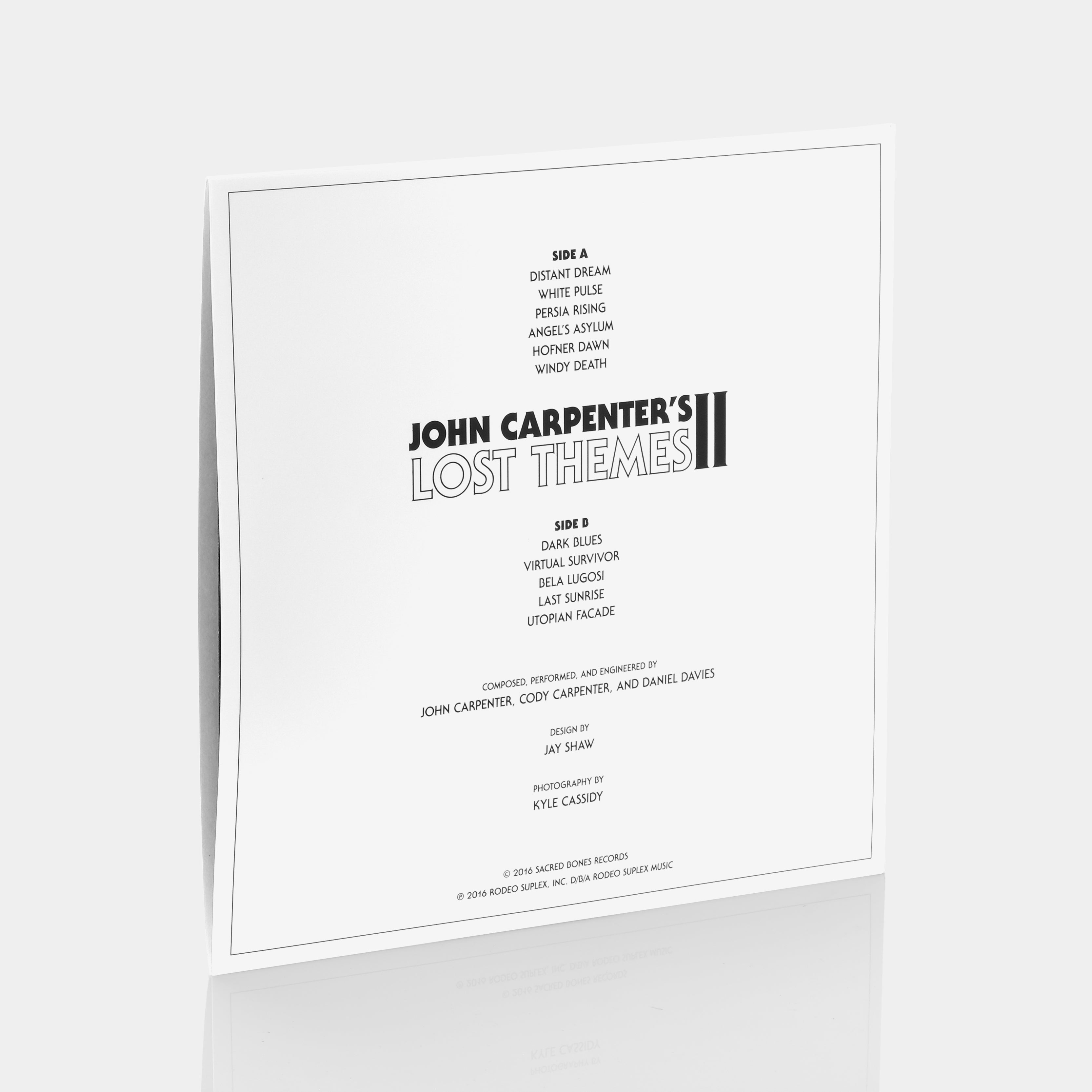 John Carpenter - Lost Themes II LP Blue Smoke Vinyl Record