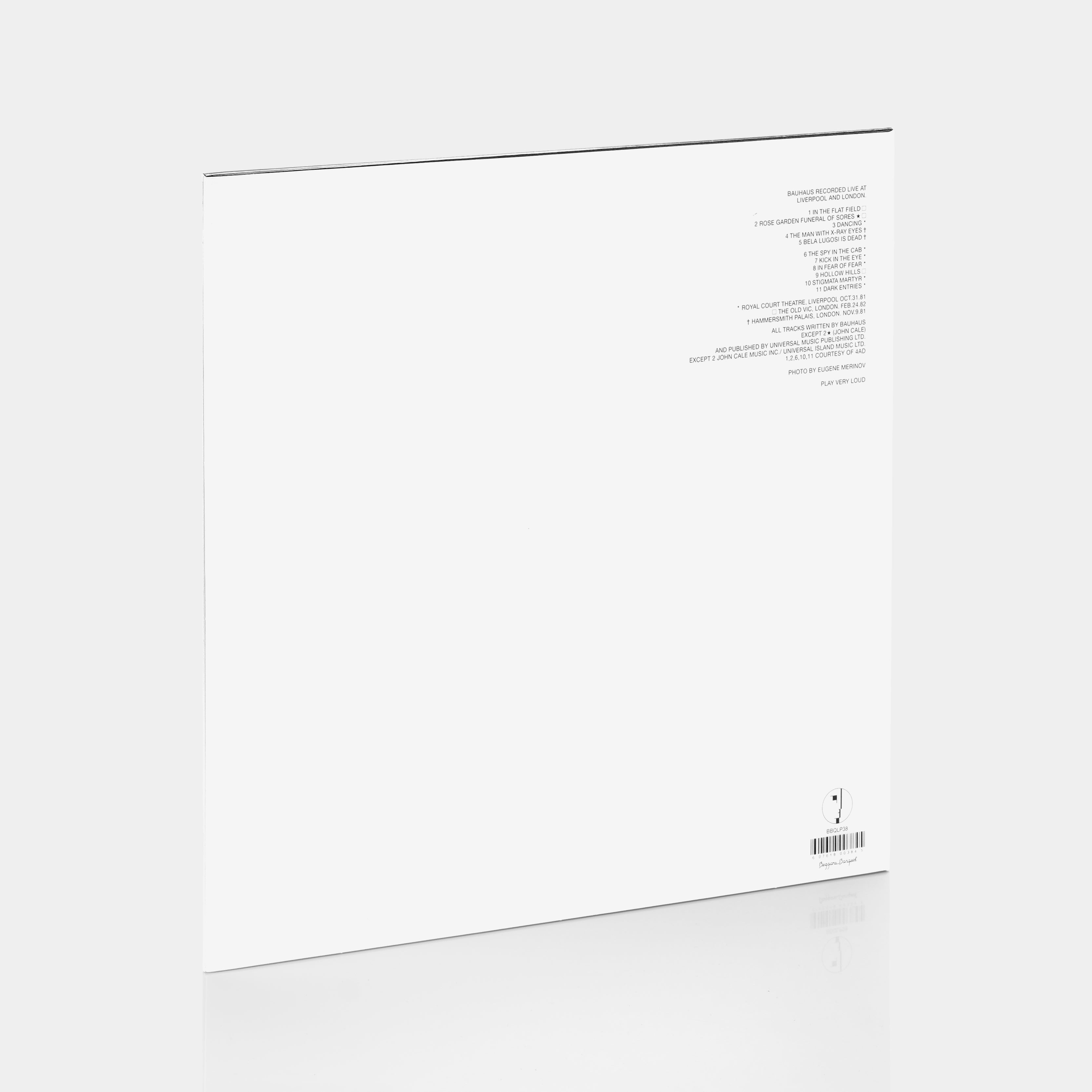 Bauhaus - Press The Eject And Give Me The Tape LP Vinyl Record