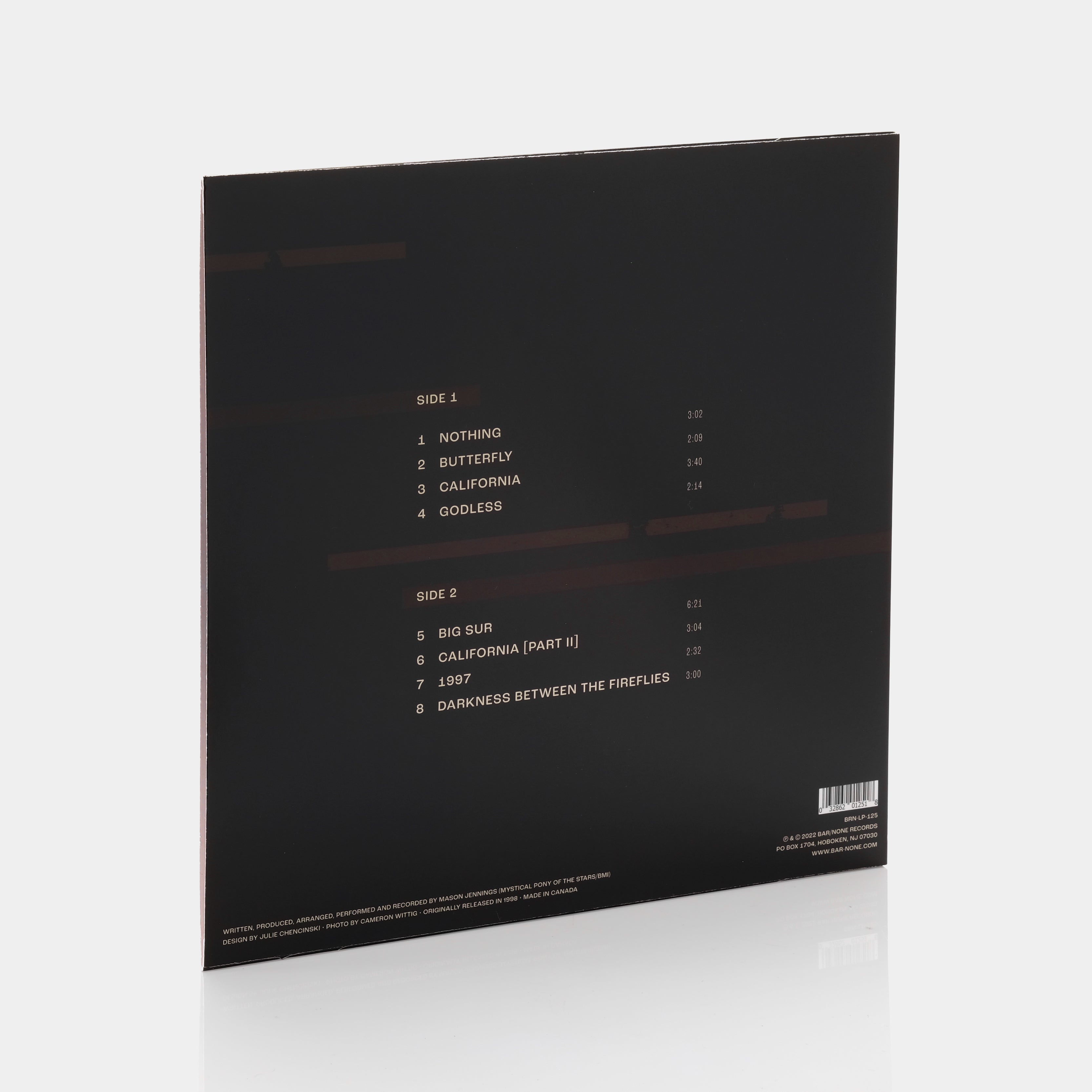 Mason Jennings - Mason Jennings LP Vinyl Record