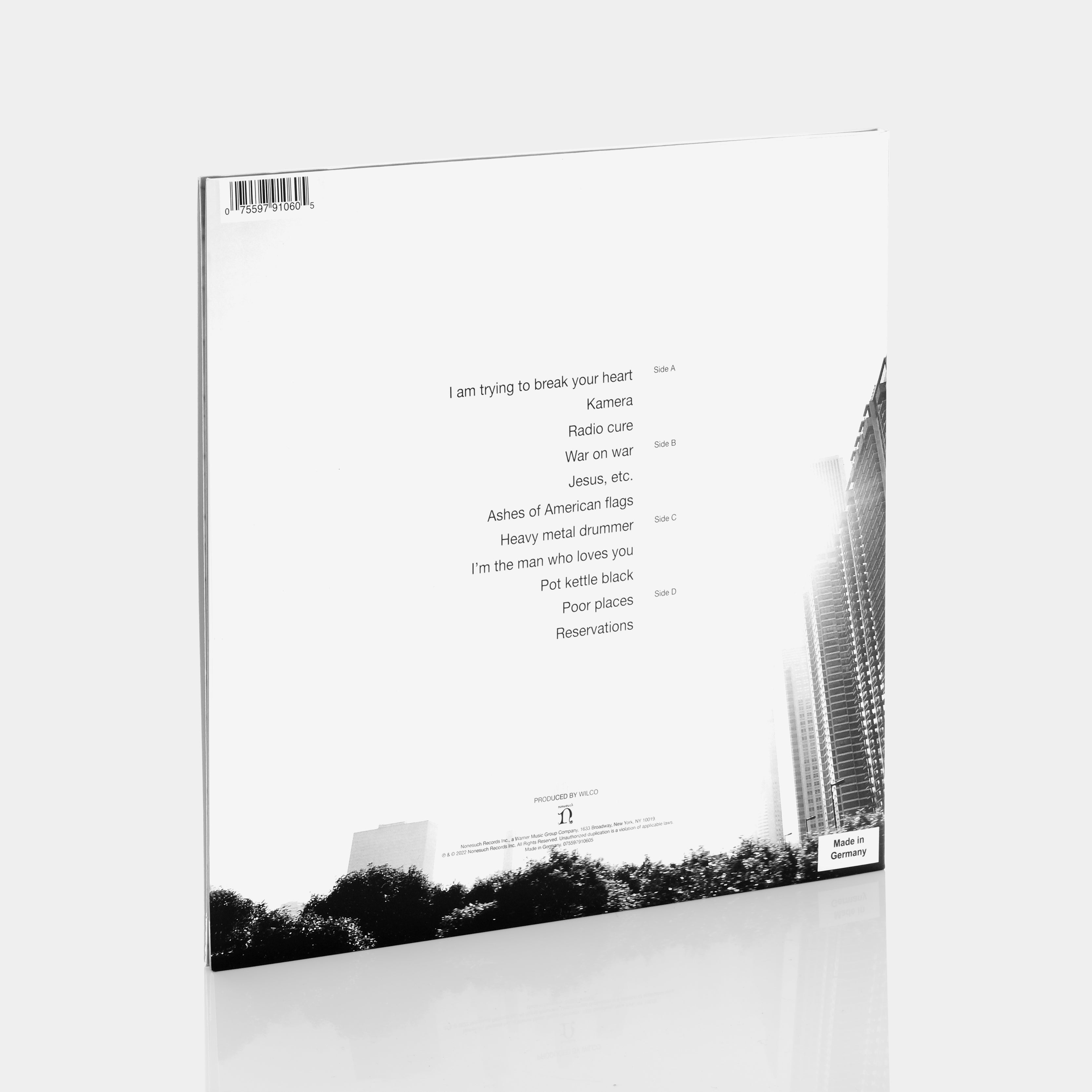 Wilco - Yankee Hotel Foxtrot 2xLP Creamy White Vinyl Record