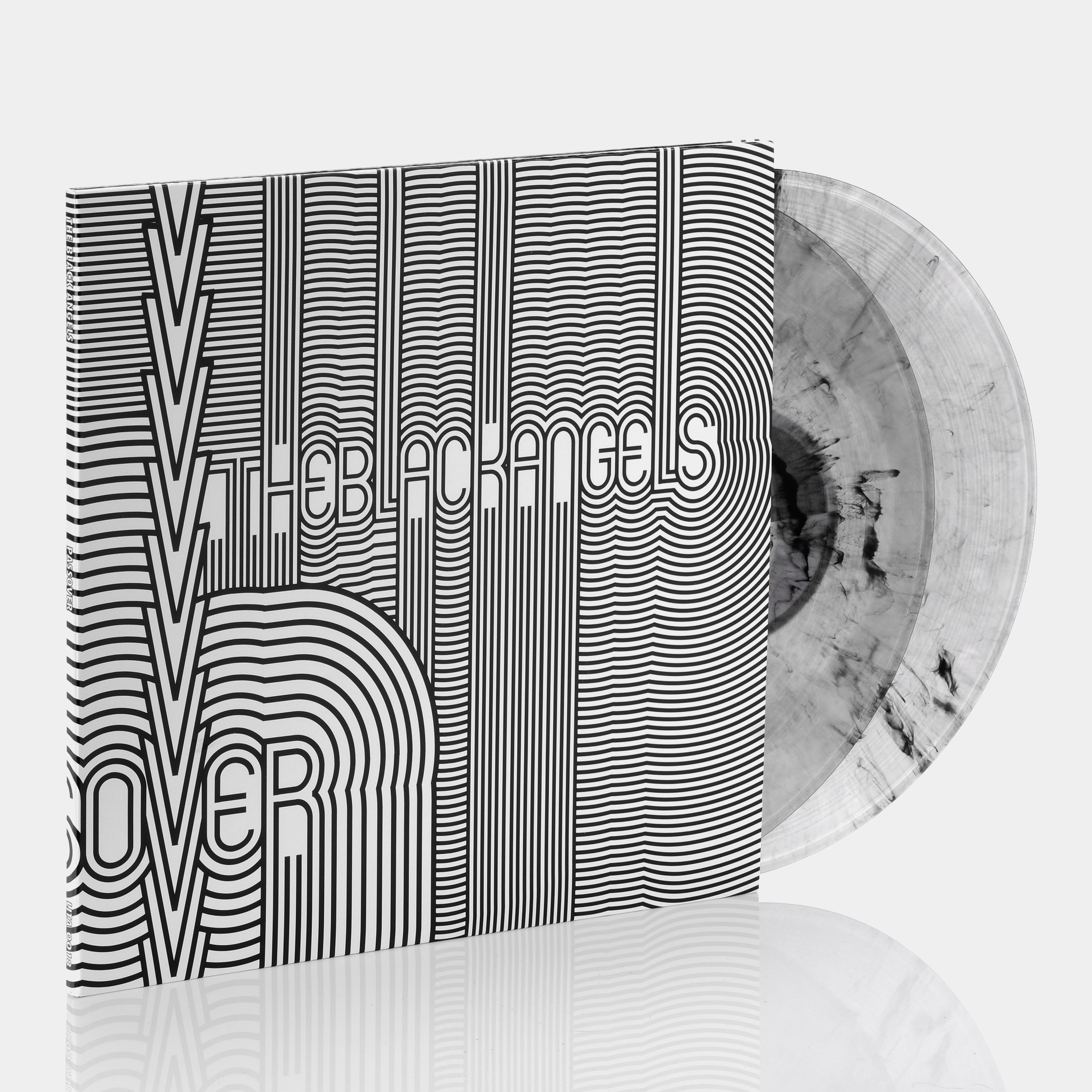 The Black Angels - Passover 2xLP Clear With Black Swirl Vinyl Record