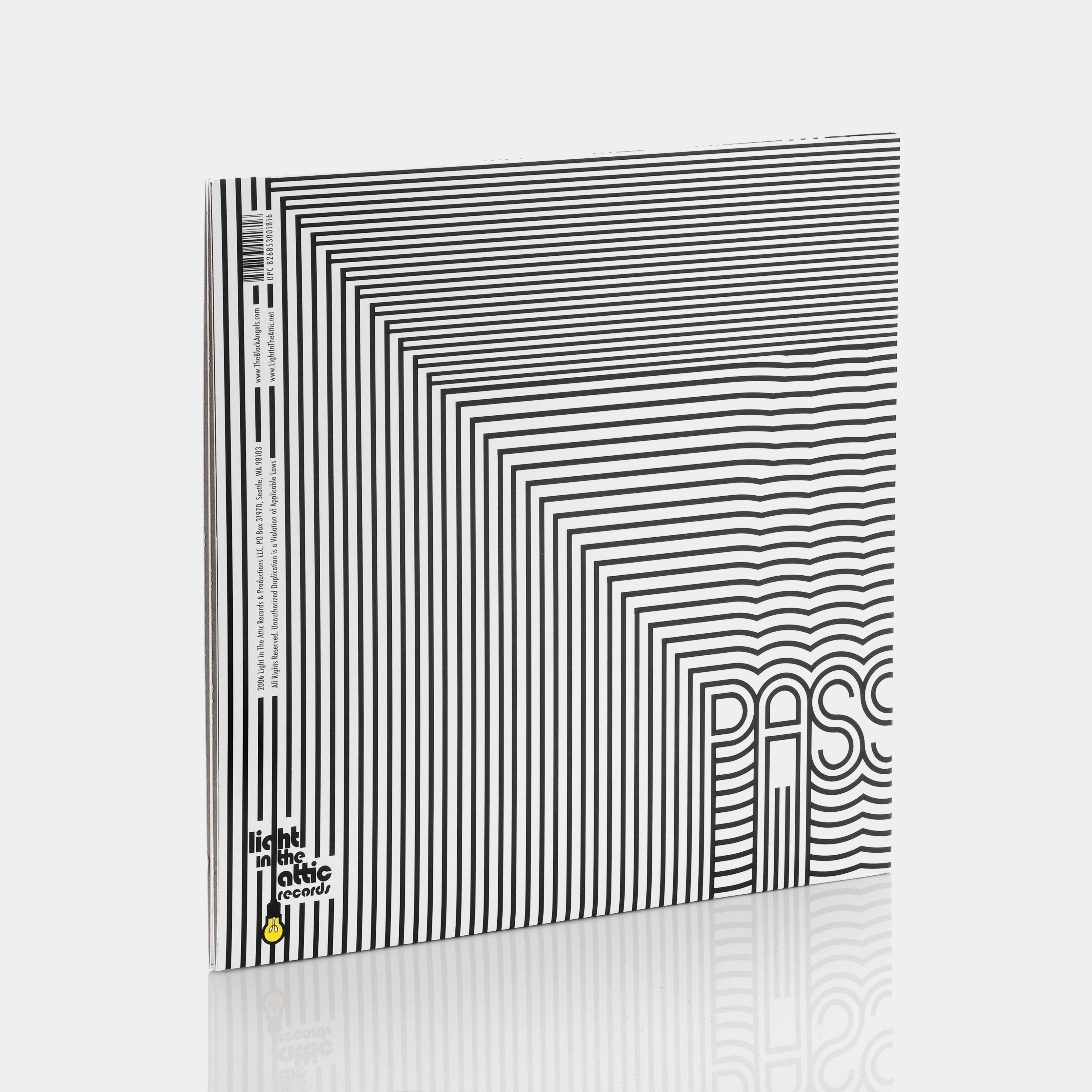 The Black Angels - Passover 2xLP Clear With Black Swirl Vinyl Record