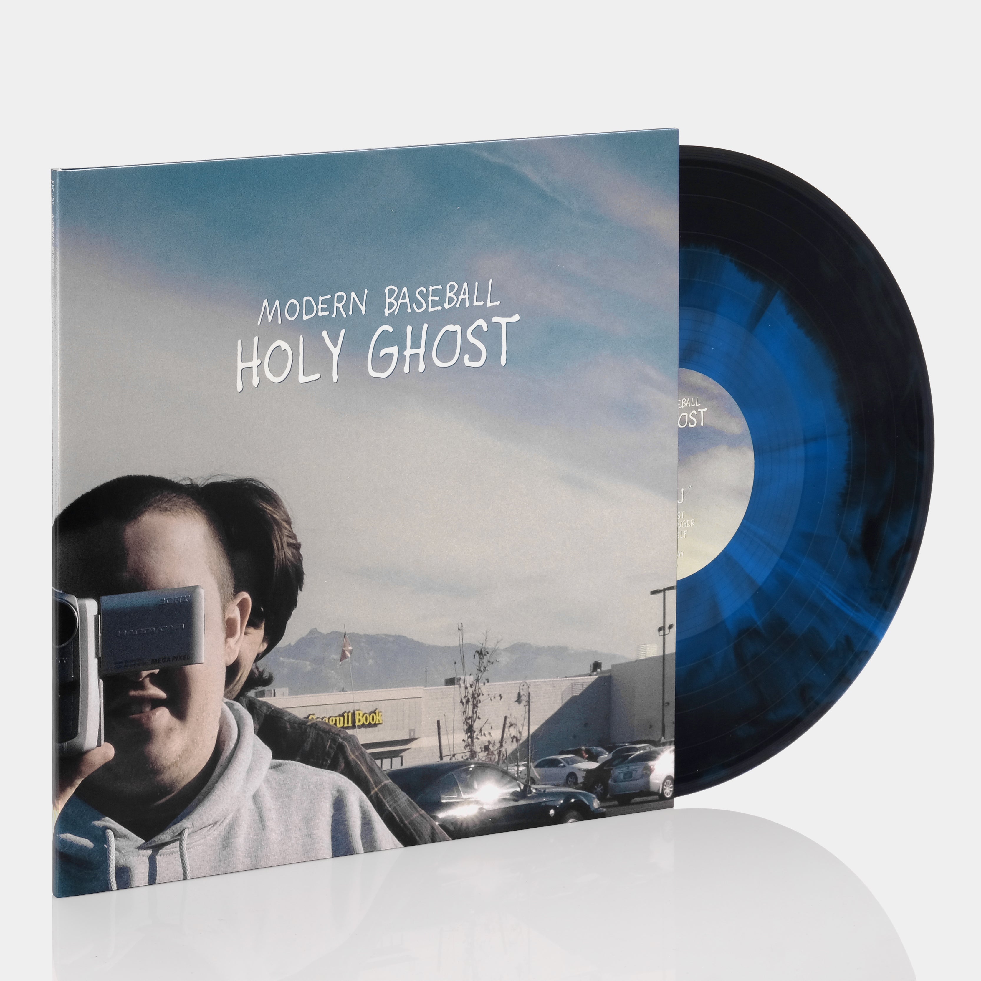 Modern Baseball - Holy Ghost LP Black and Blue Swirl Vinyl Record