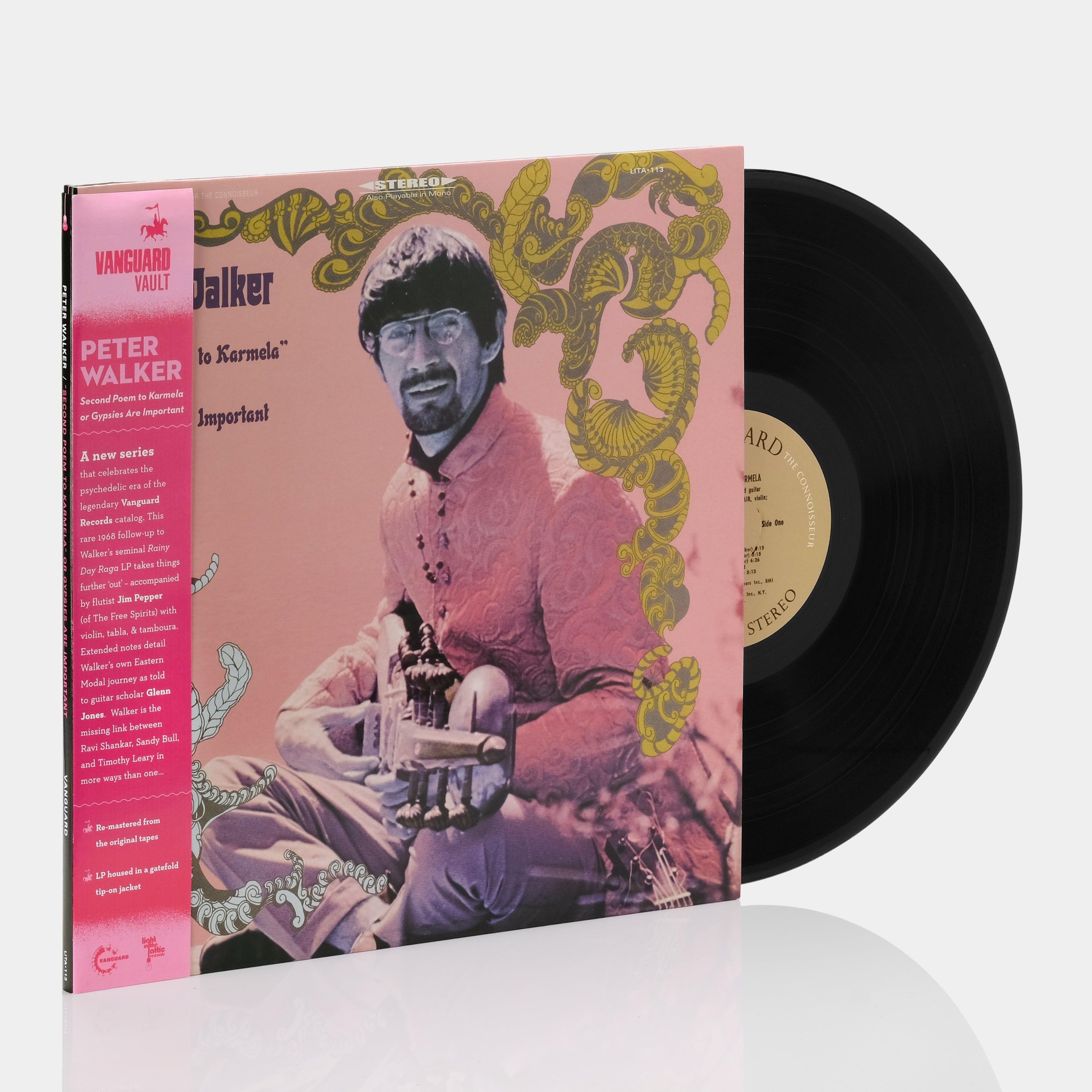 Peter Walker - "Second Poem To Karmela" Or Gypsies Are Important LP Vinyl Record