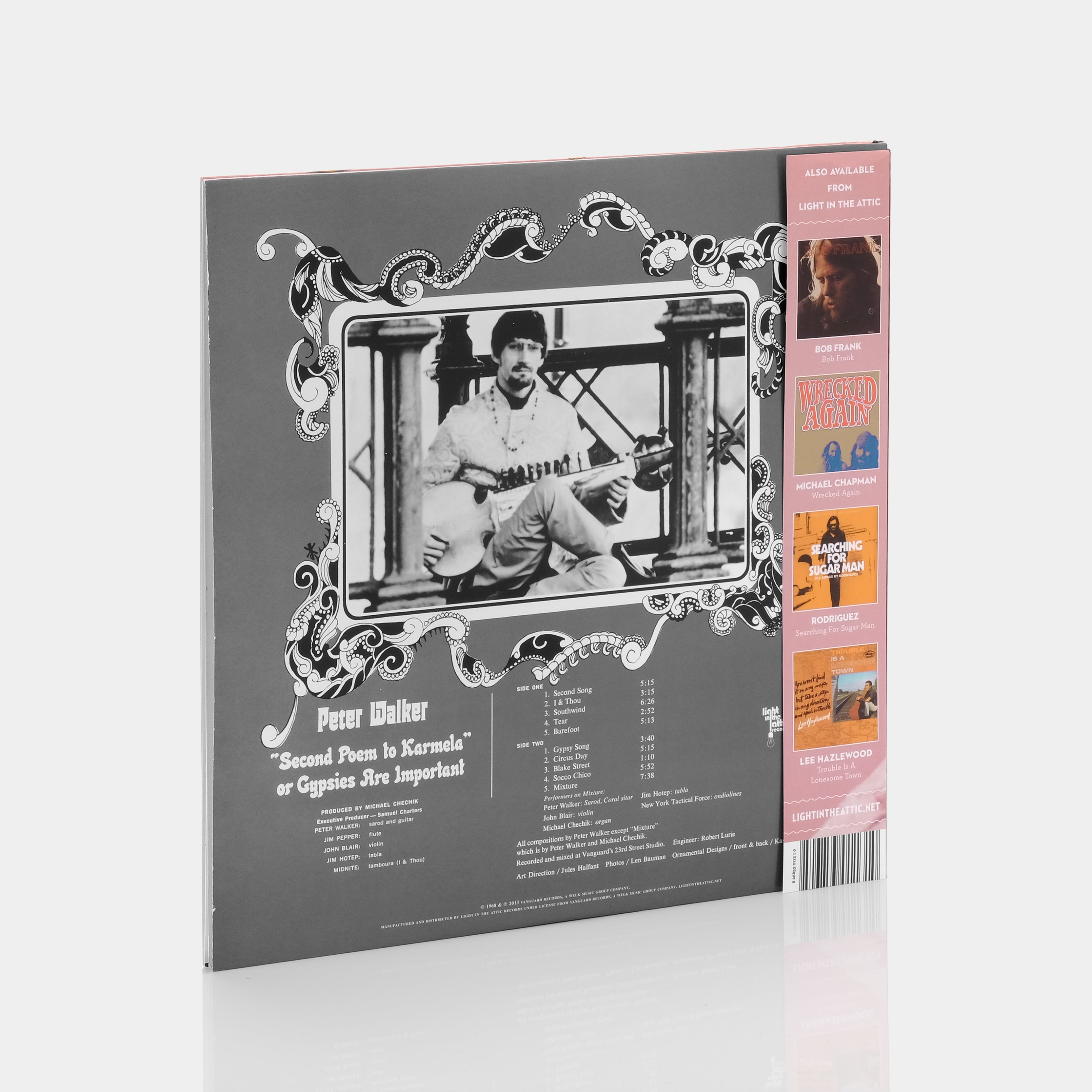 Peter Walker - "Second Poem To Karmela" Or Gypsies Are Important LP Vinyl Record