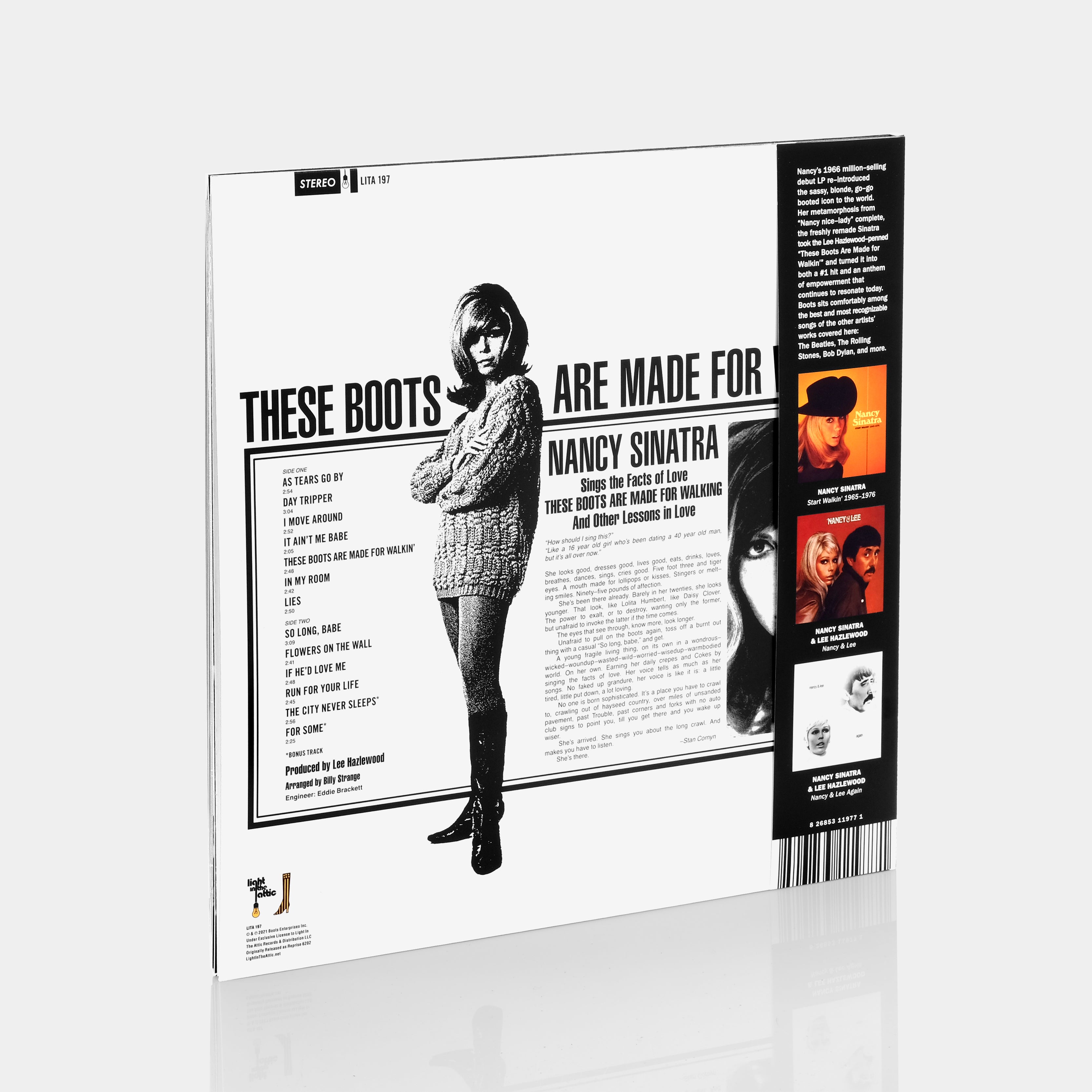 Nancy Sinatra - Boots LP Yellow Vinyl Record