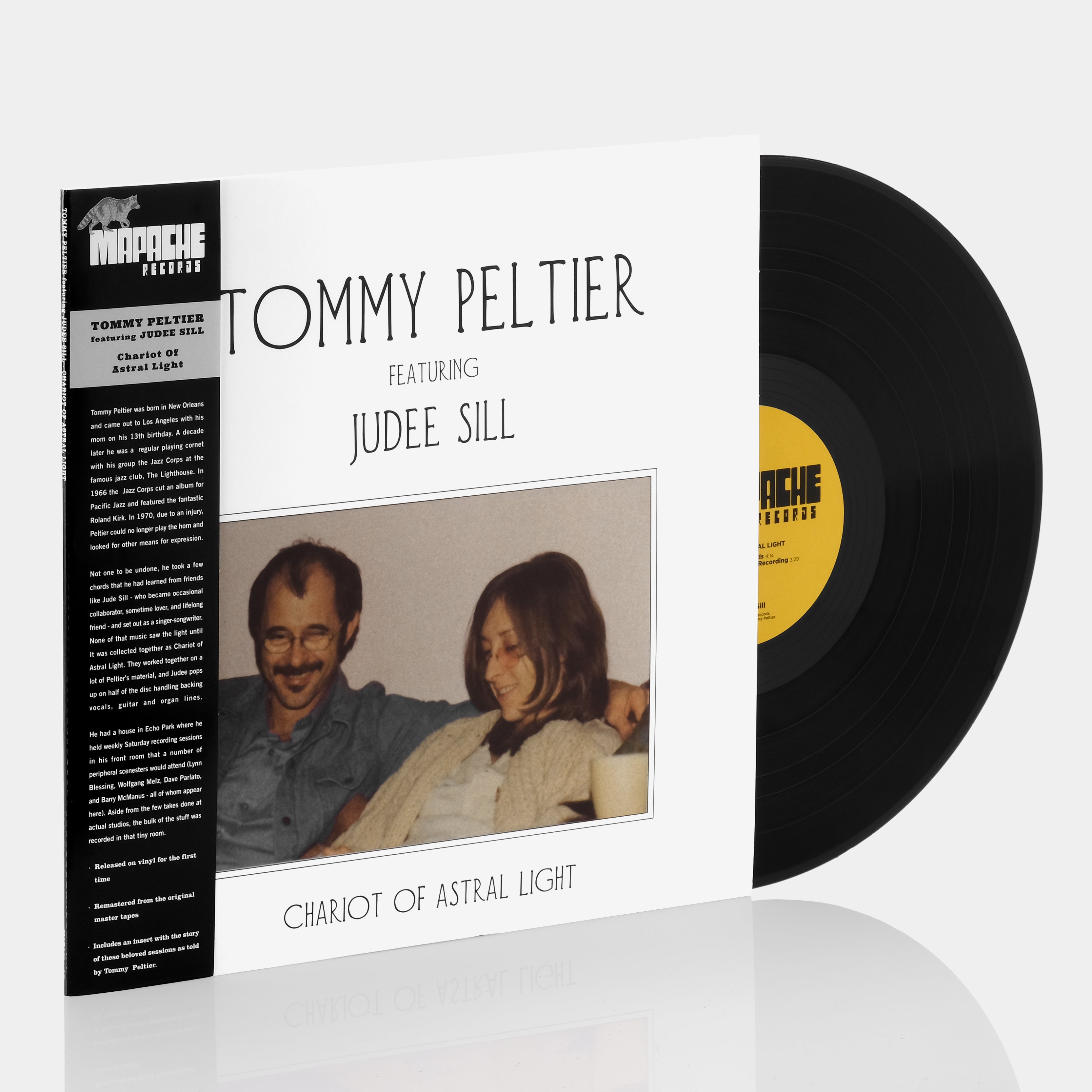 Tommy Peltier Ft. Judee Sill - Chariot Of Astral Light LP Vinyl Record