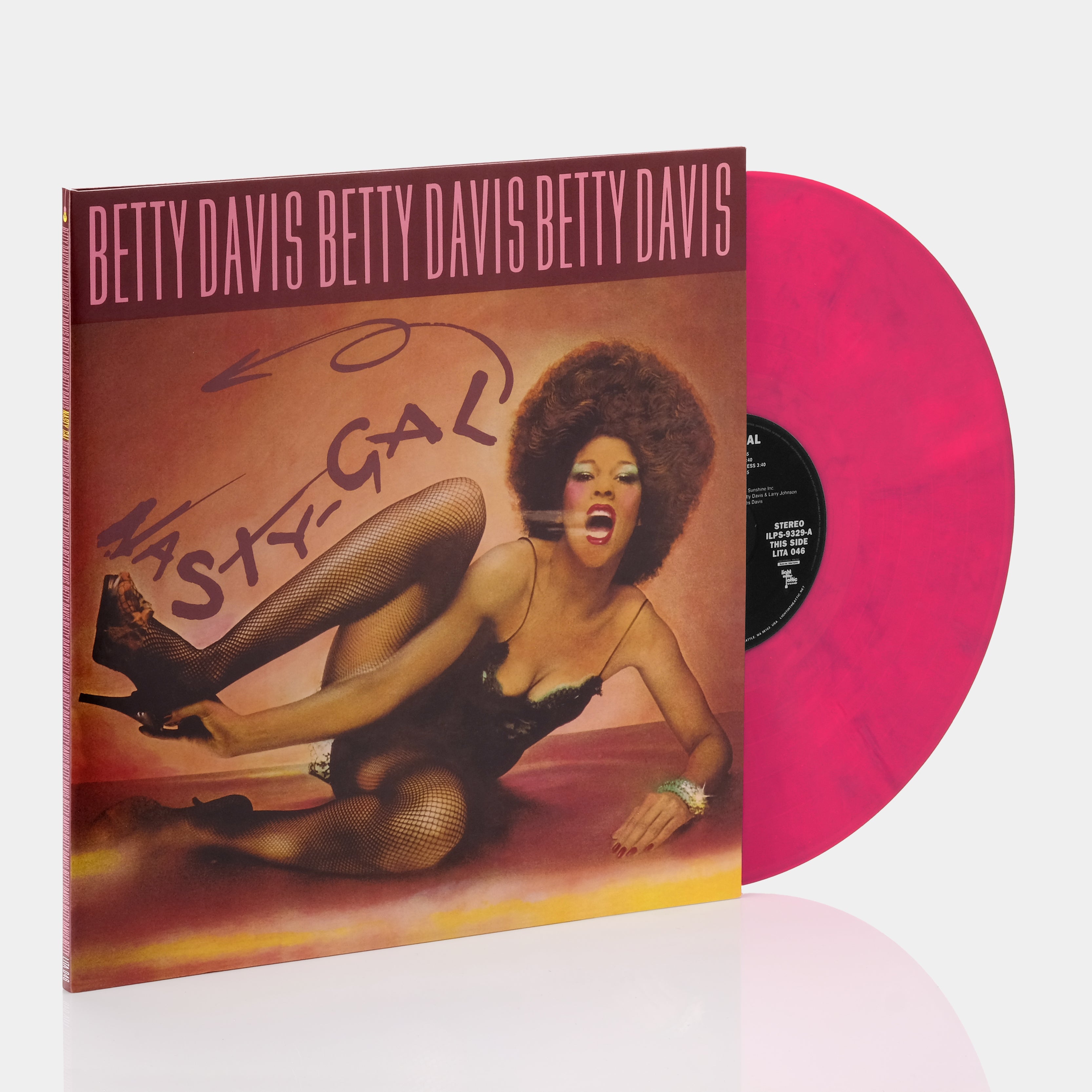 Betty Davis - Nasty Gal LP Pink Vinyl Record