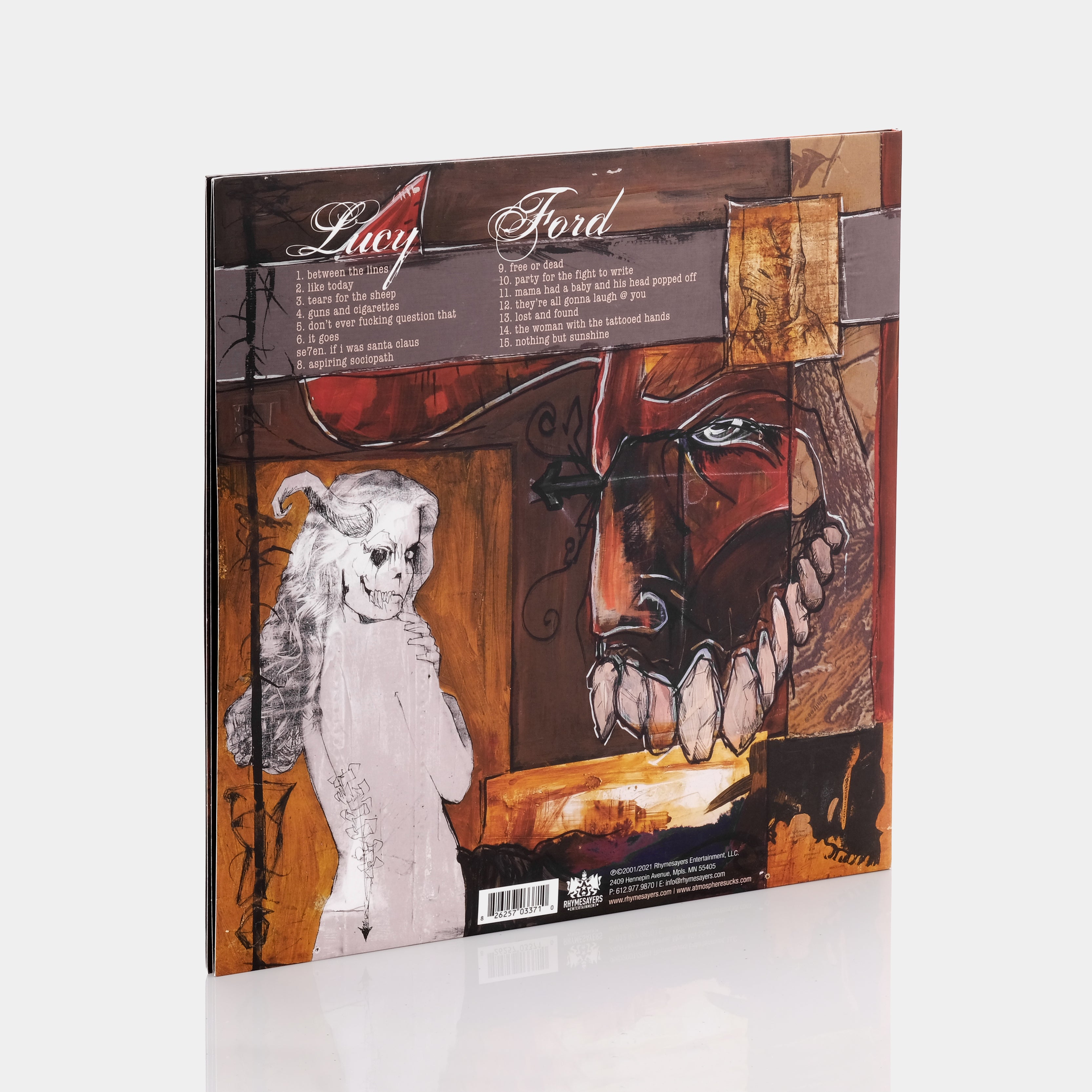 Atmosphere - Lucy Ford: The Atmosphere's EP's 2xLP Vinyl Record