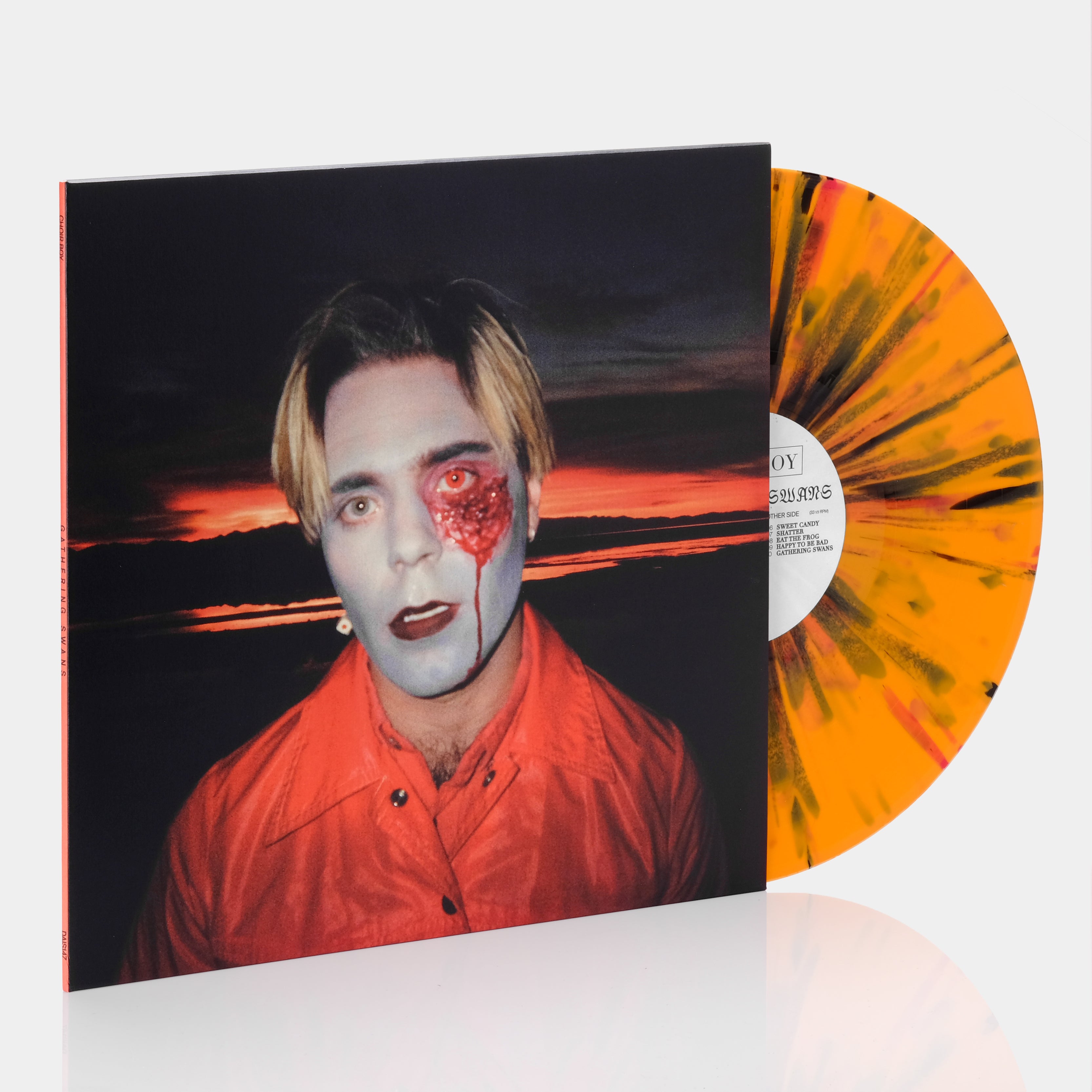 Choir Boy - Gathering Swans Limited Edition LP Black/Orange/Red Splatter Vinyl Record