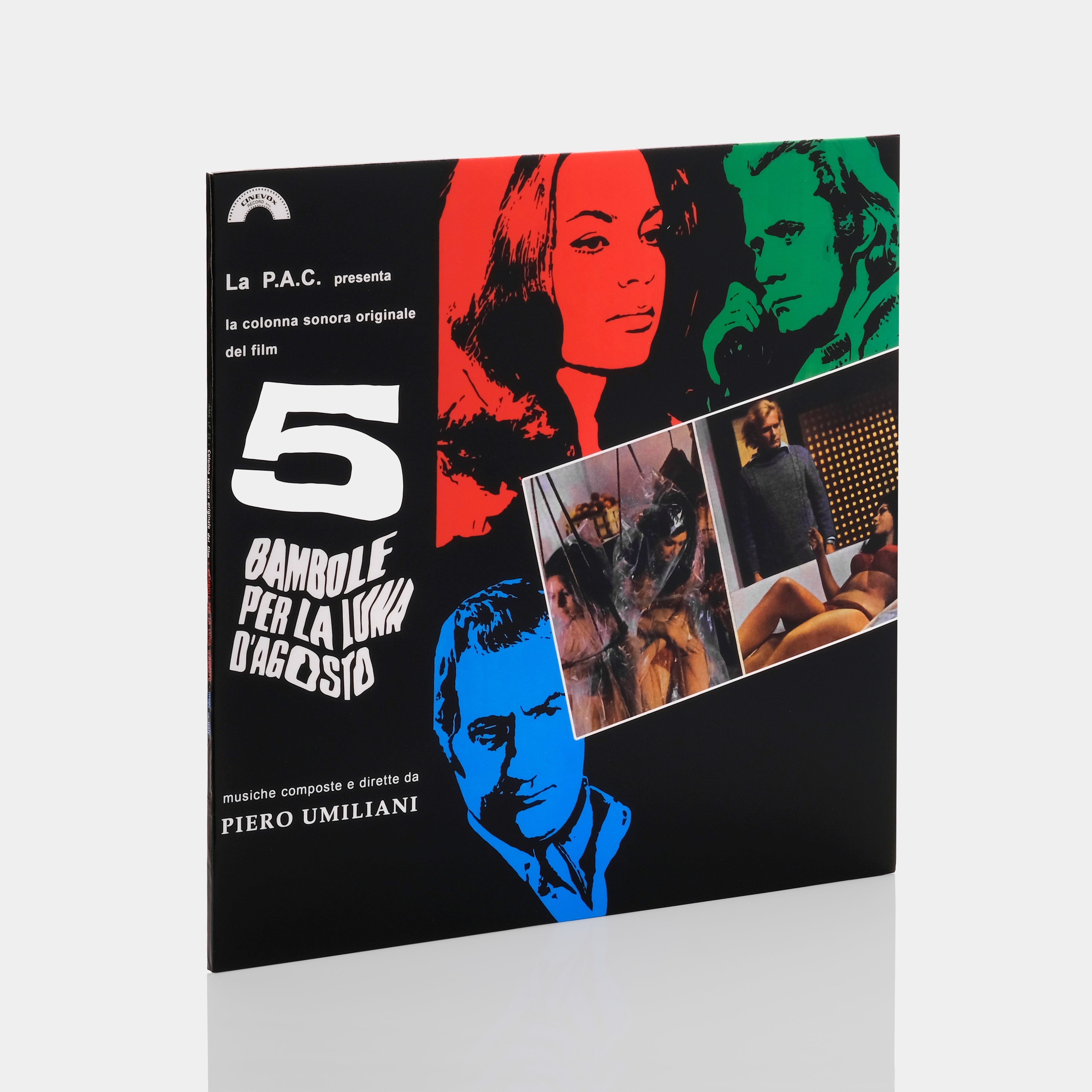 Piero Umiliani - 5 Bambole Per La Luna D'Agosto LP Clear Vinyl Record