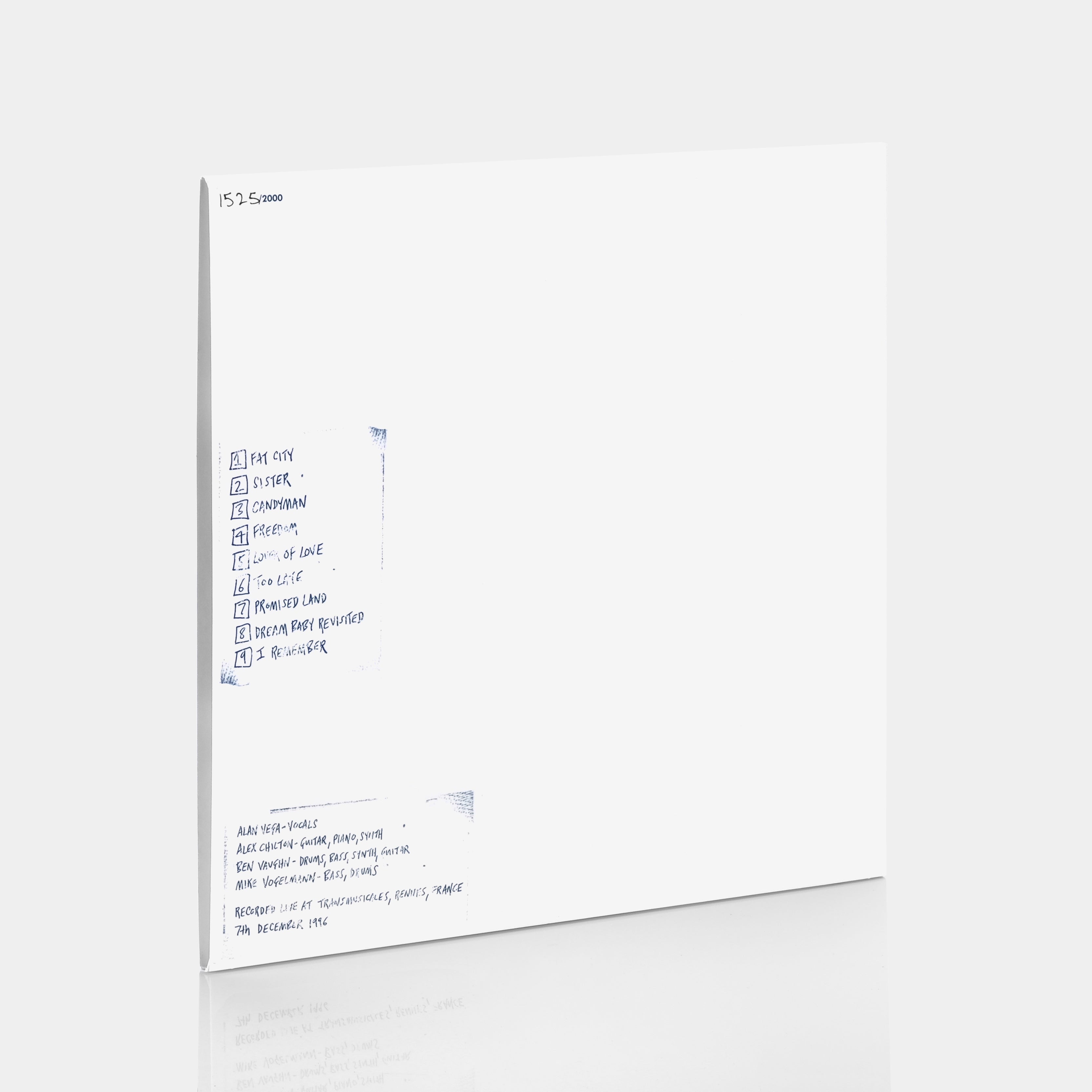 Alan Vega, Alex Chilton, Ben Vaughn - Cubist Blues: Live In France 2xLP Vinyl Record